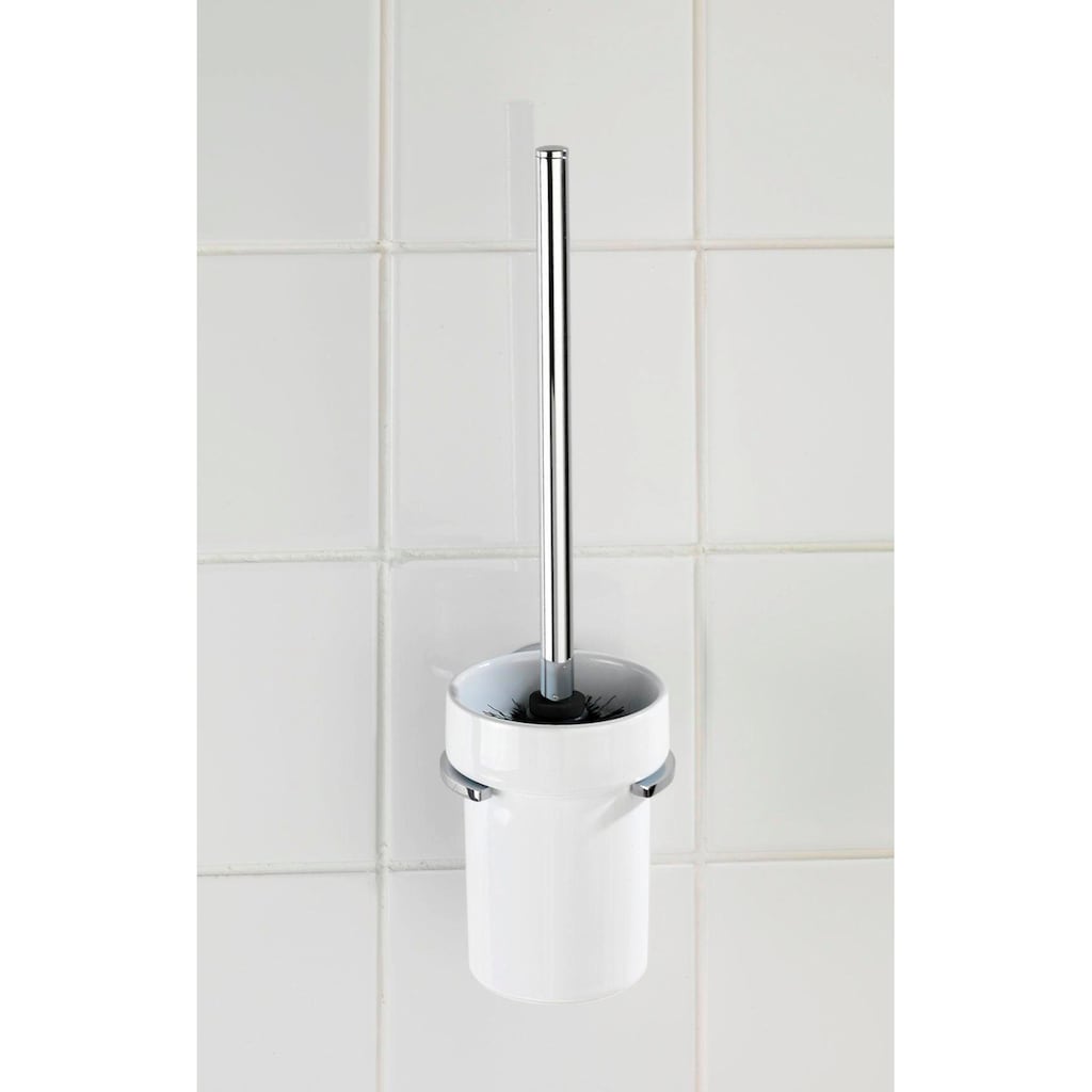WENKO WC-Garnitur »Capri«, aus Keramik-Zinkdruckguss