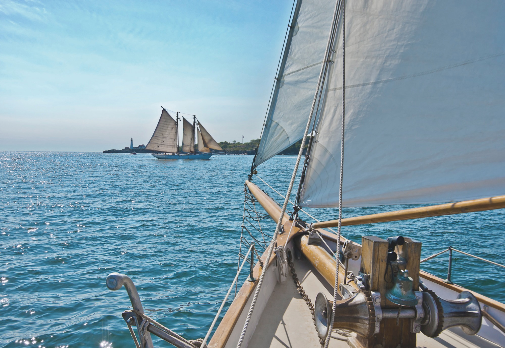 ❤ Komar Fototapete »Sailing«, 368x254 cm (Breite x Höhe), inklusive  Kleister kaufen im Jelmoli-Online Shop