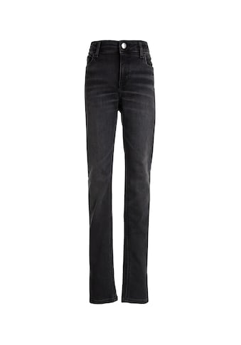 Skinny-fit-Jeans »SKINNY MR SLIT OPTIC BLACK«