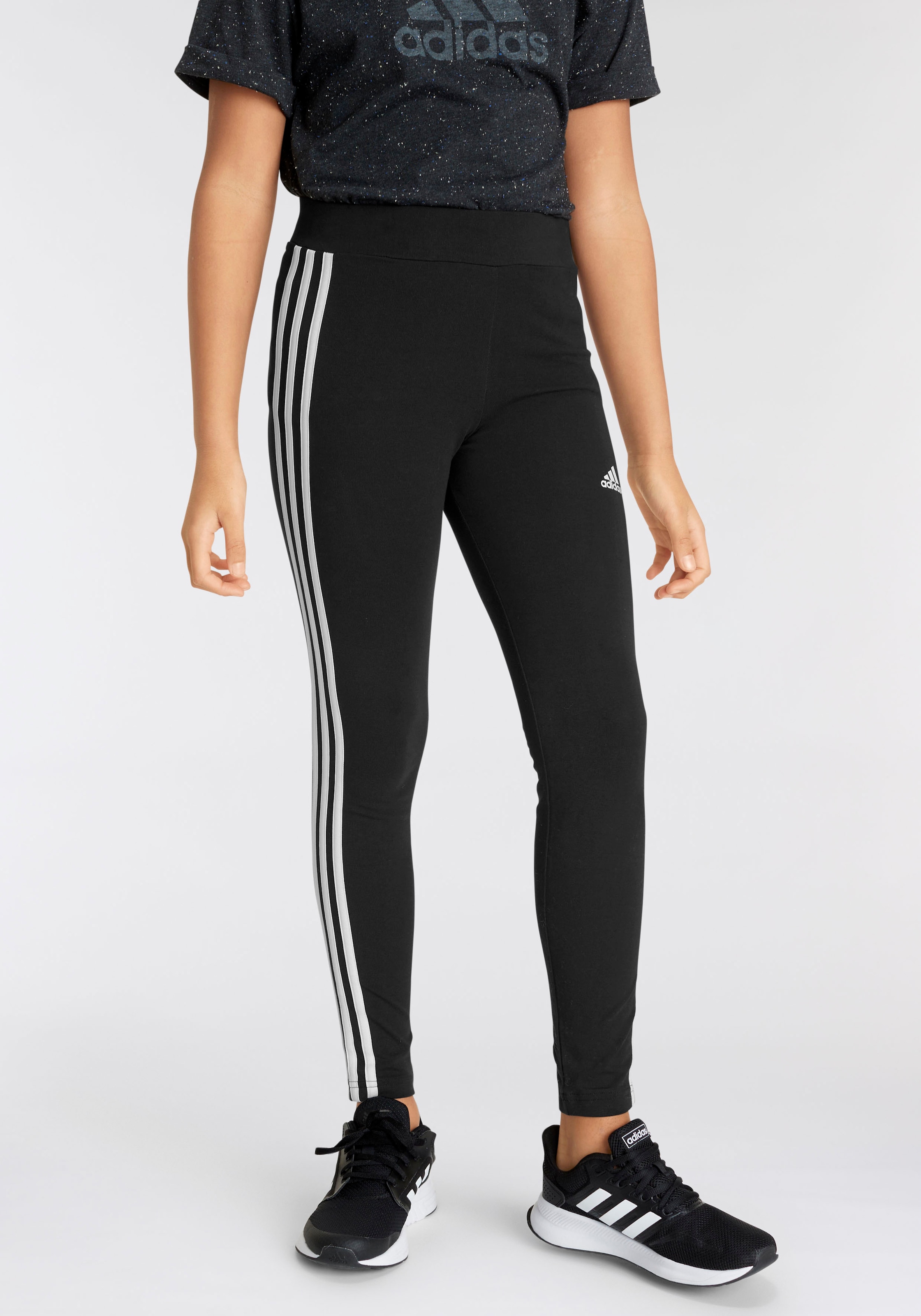 adidas Sportswear Leggings »ESSENTIALS 3-STREIFEN COTTON« kaufen