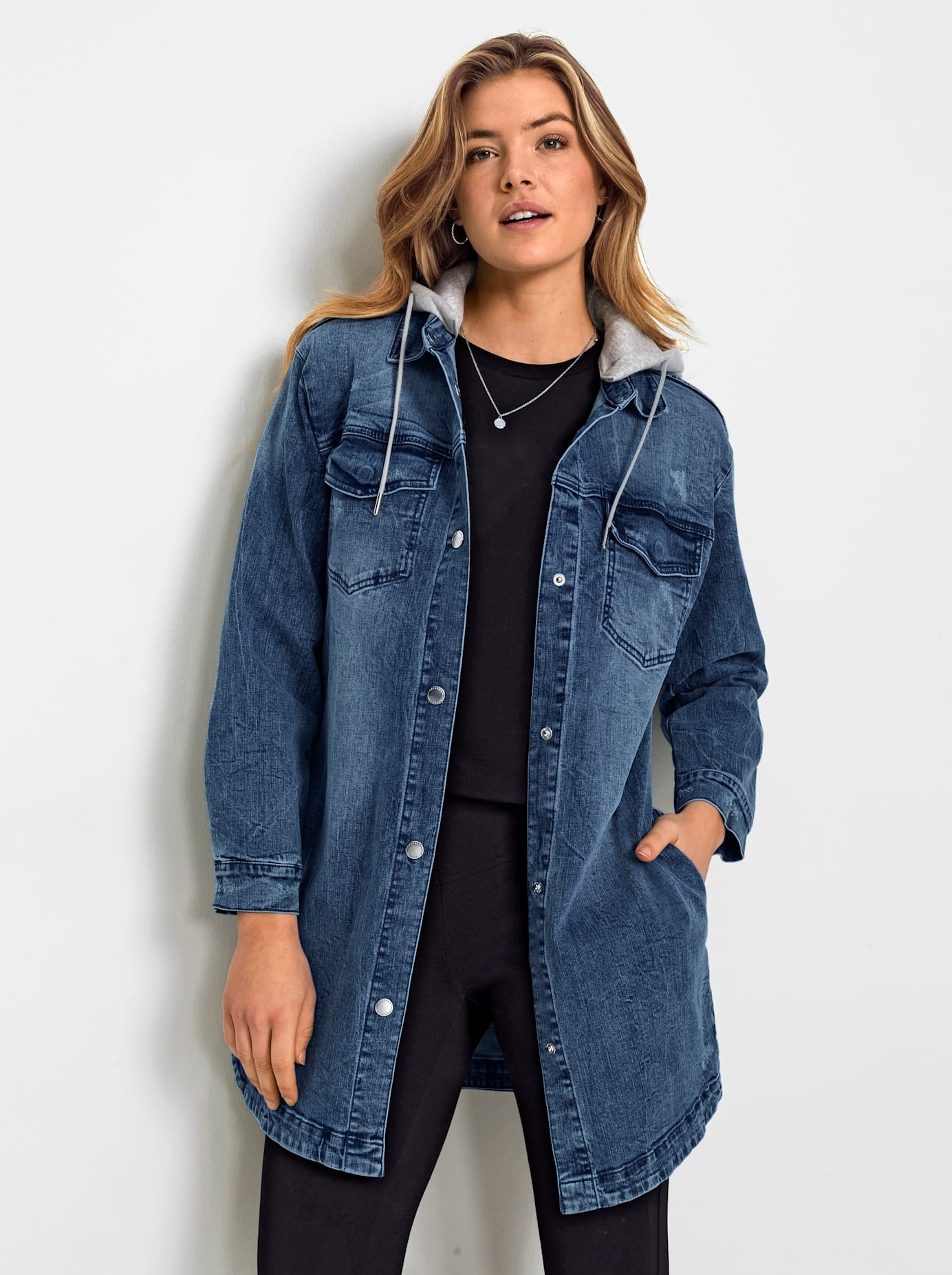 Inspirationen Parka mit Kapuze
