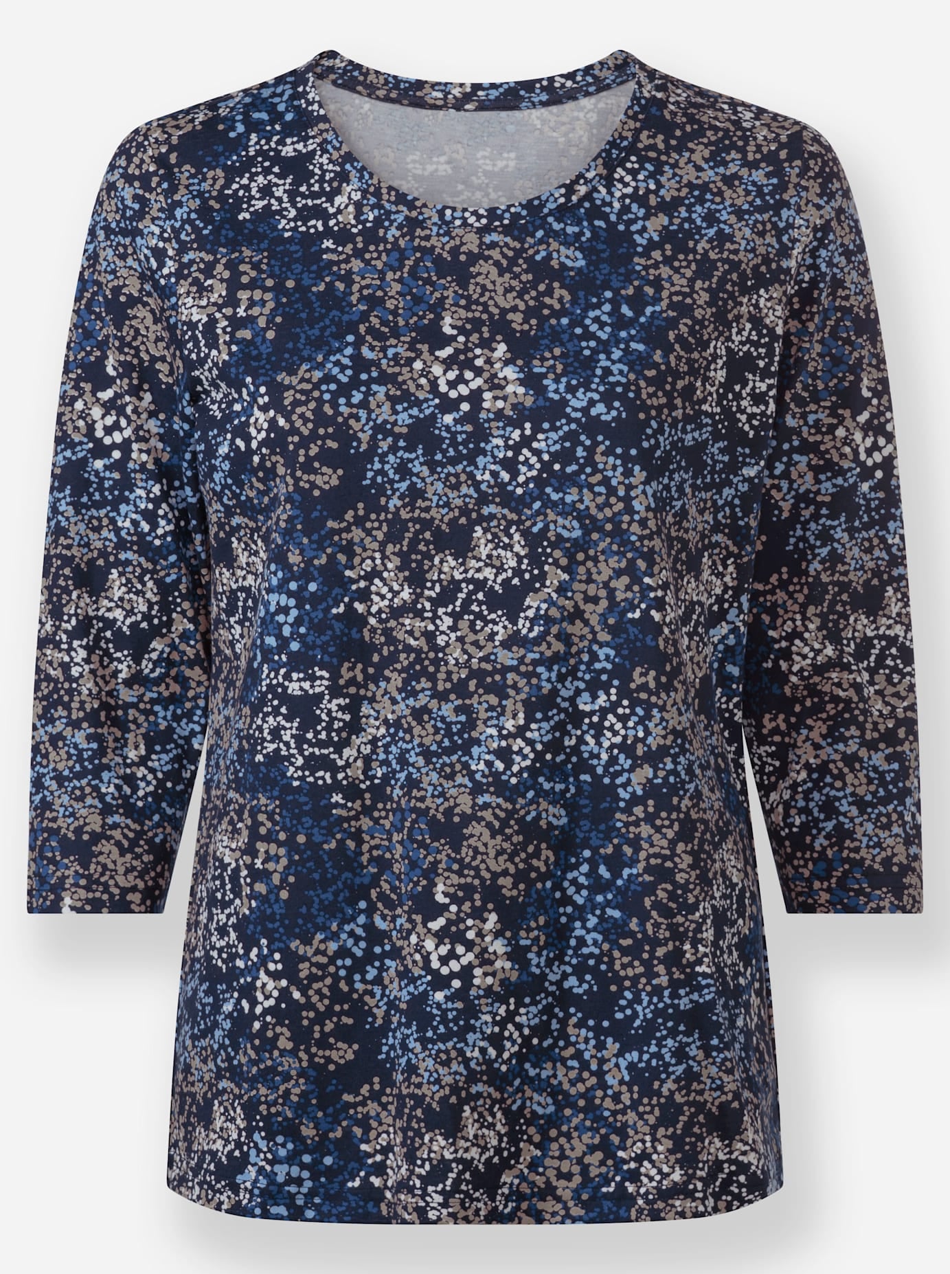Inspirationen Print-Shirt »Rundhals-Shirt«, (1 tlg.)