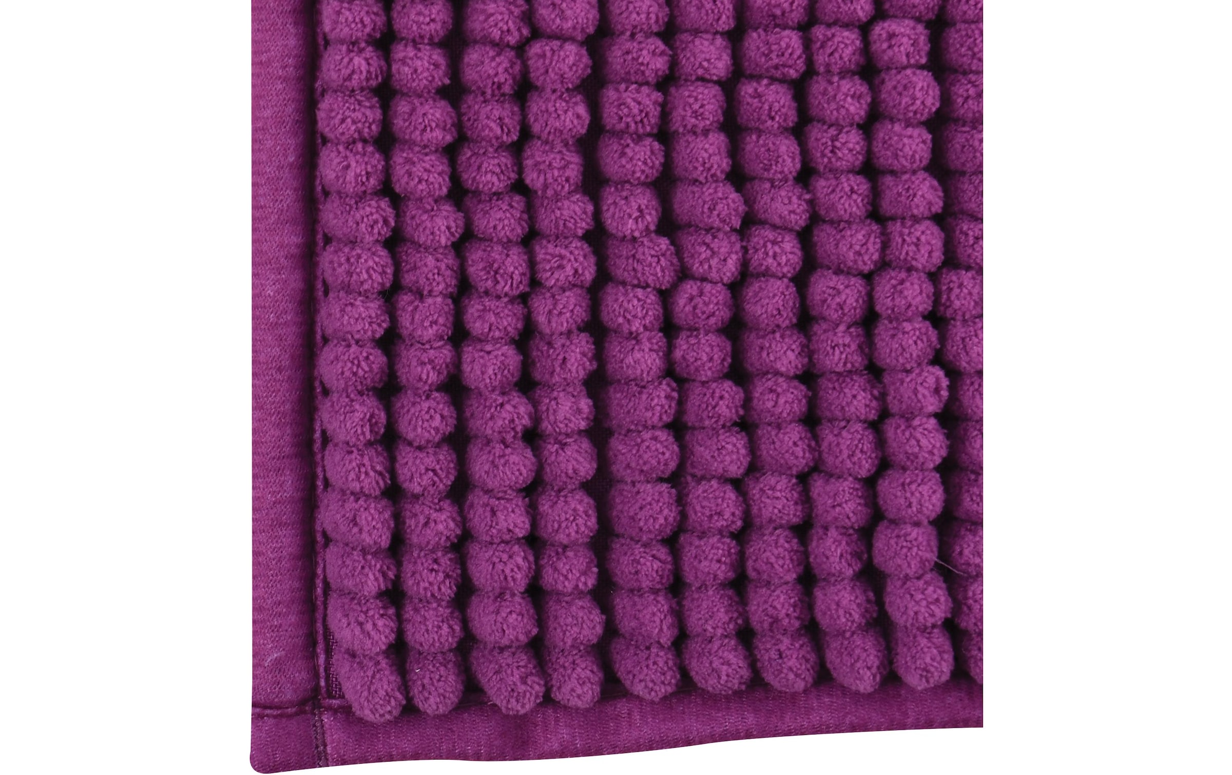 MSV Badematte »Chenille Violett«
