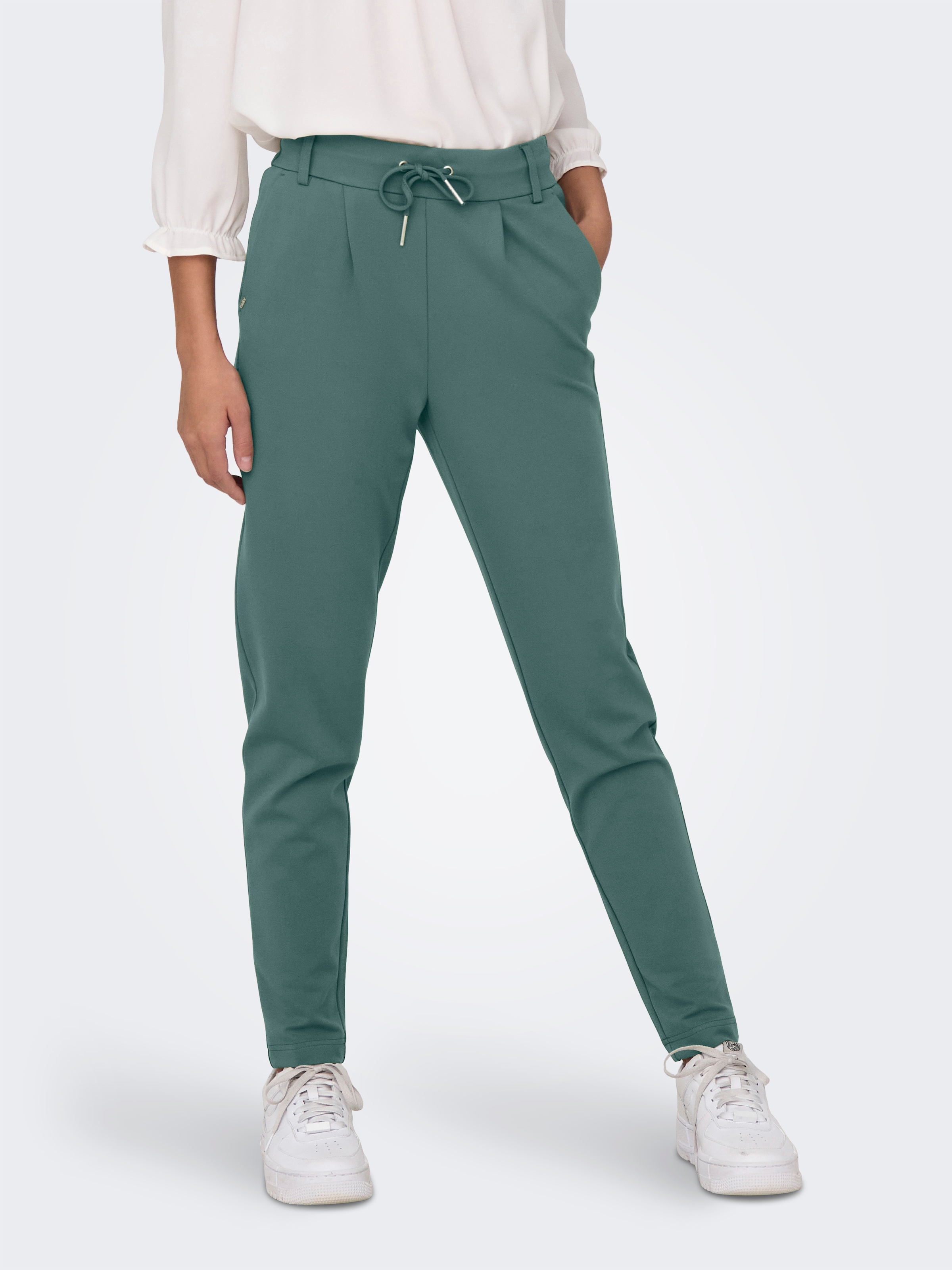 ONLY Jogger Pants »ONLPOPTRASH LIFE EASY COL PANT PNT NOOS« mit elastischem Bund und Kordelzug