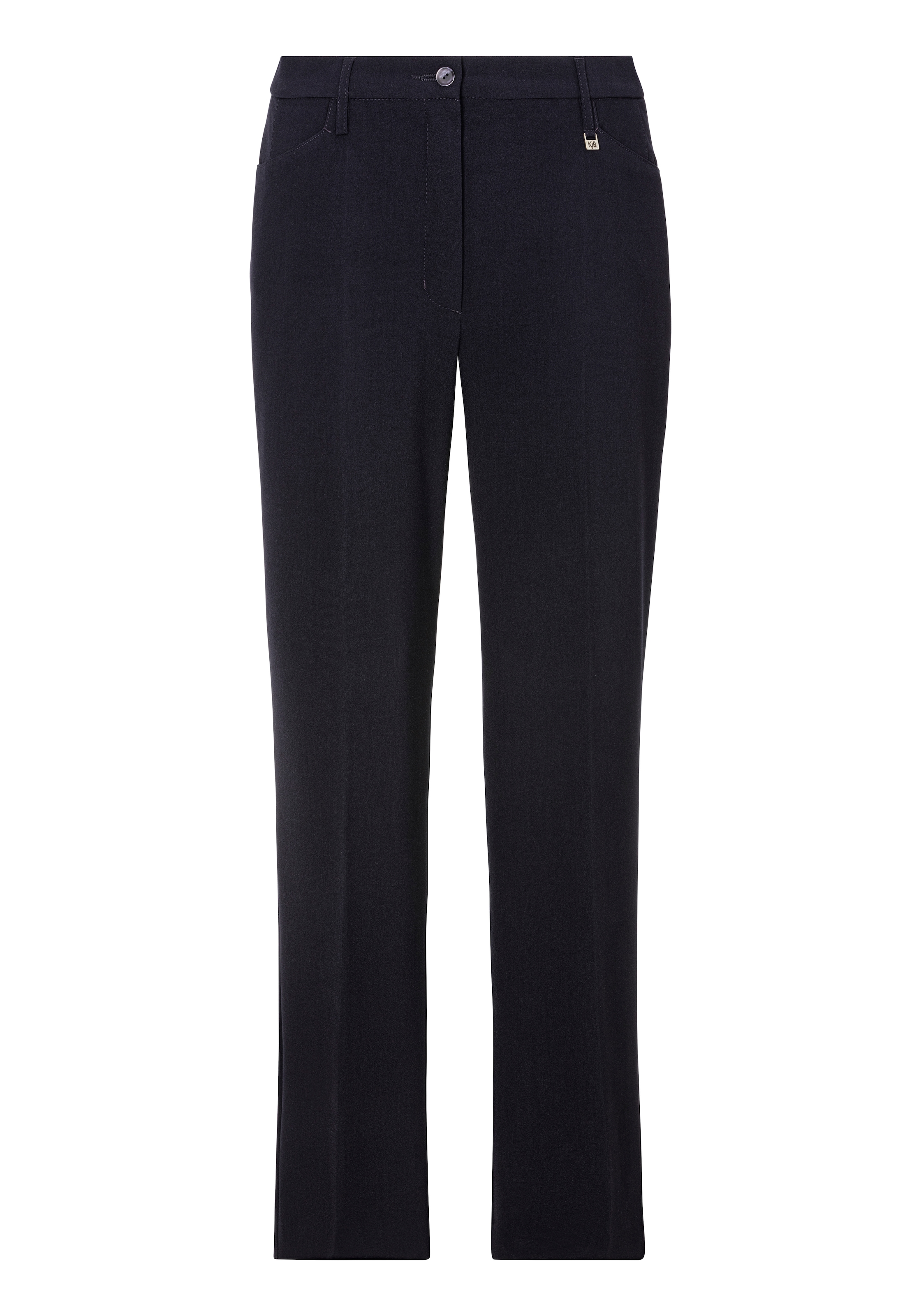 KjBRAND Stoffhose »Hose Bea in Bi-Stretch Kammgarnoptik mit Bügelfalte«, ideal für kräftige Oberschenkel