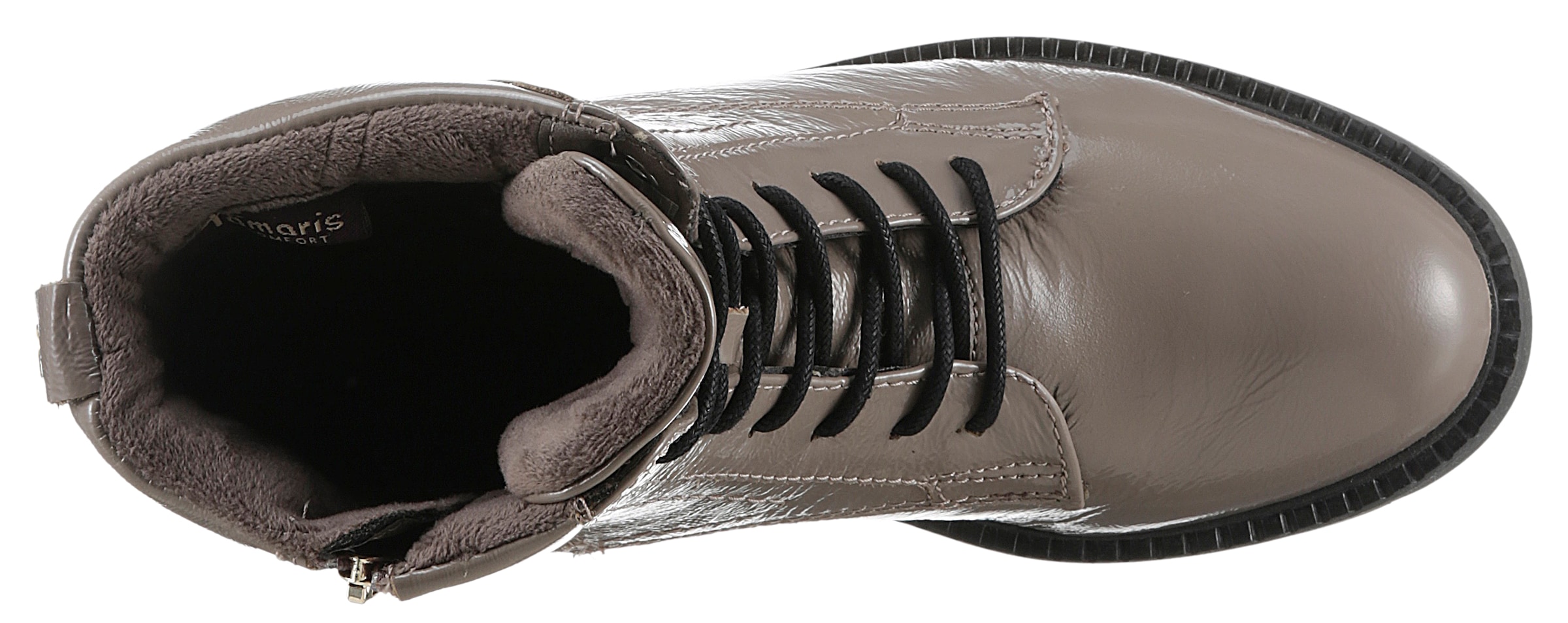 Tamaris COMFORT Schnürstiefelette, mit praktischem Reissverschluss