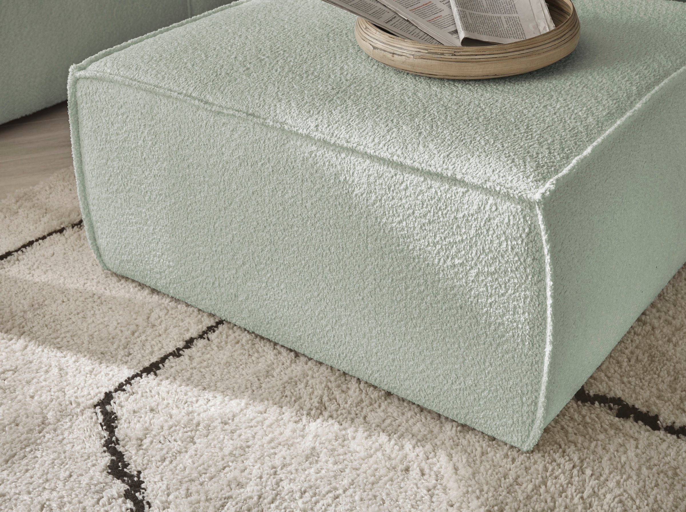 andas Hocker »Finnley«, quadratisch, passt z. Loveseat Finnley