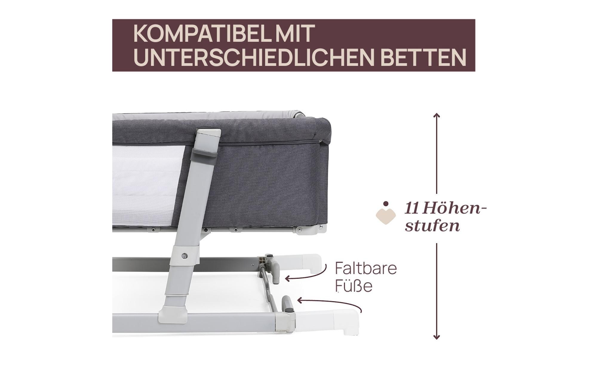 Chicco Beistellbett »Next2Me Twins Magnet«