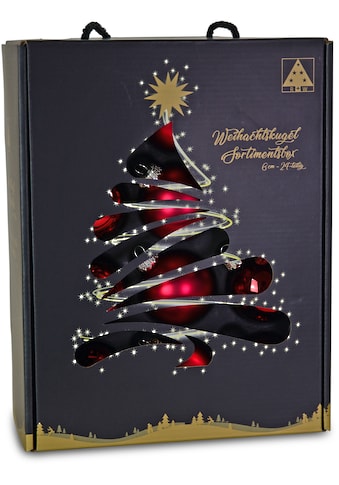 RIFFELMACHER & WEINBERGER Weihnachtsbaumkugel, (Set, 24 St.), Ø ca. 6 cm, aus Glas,... kaufen