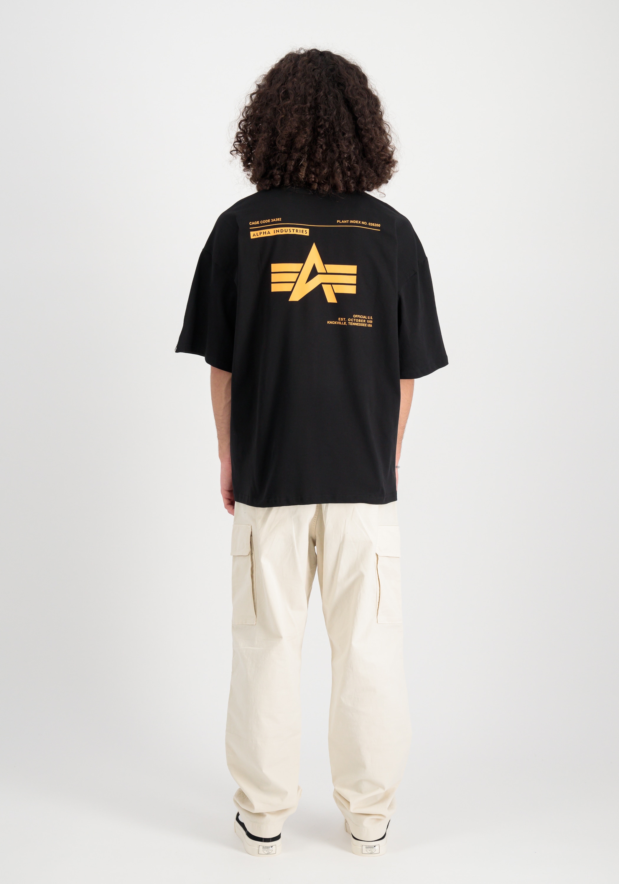 Alpha Industries T-Shirt »Alpha Industries Men - T-Shirts Logo Back Print T«