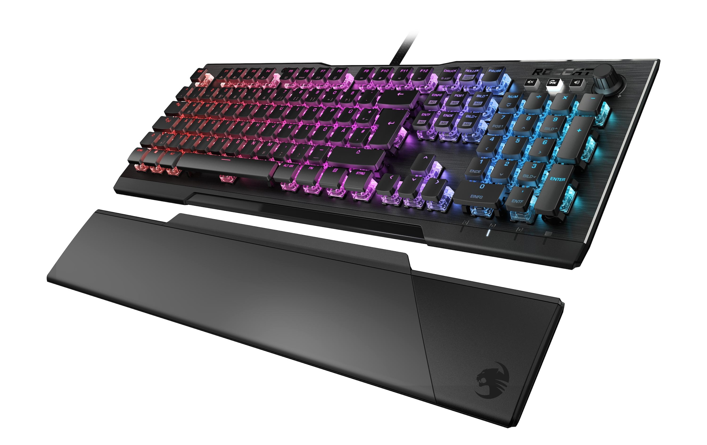 ROCCAT Gaming-Tastatur »Vulcan 121«, Programmierbare Tasten, RGB-Beleuchtung