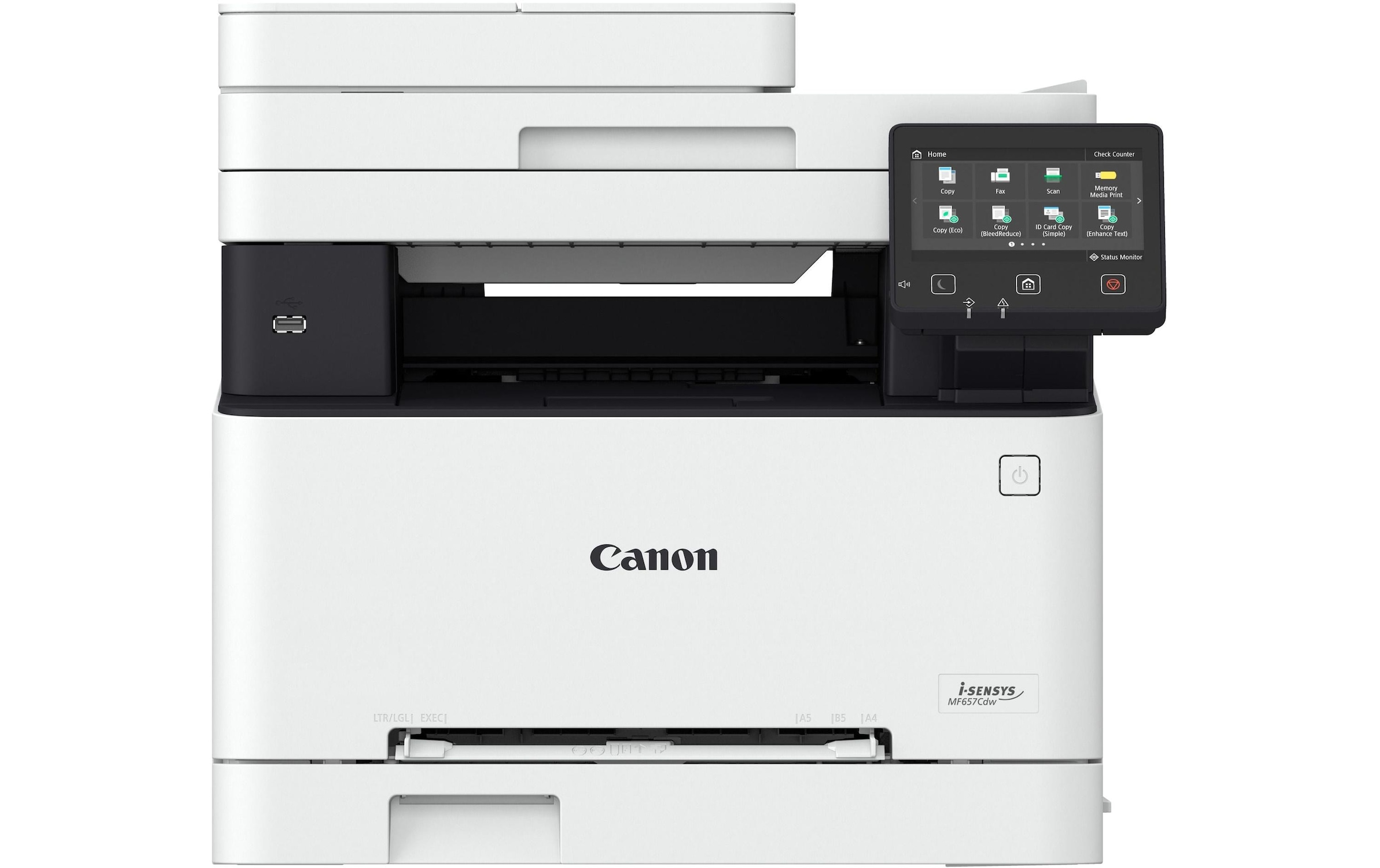 Canon Multifunktionsdrucker »Canon i-SENSYS MF657Cdw, A4,USB/LAN/WLAN«
