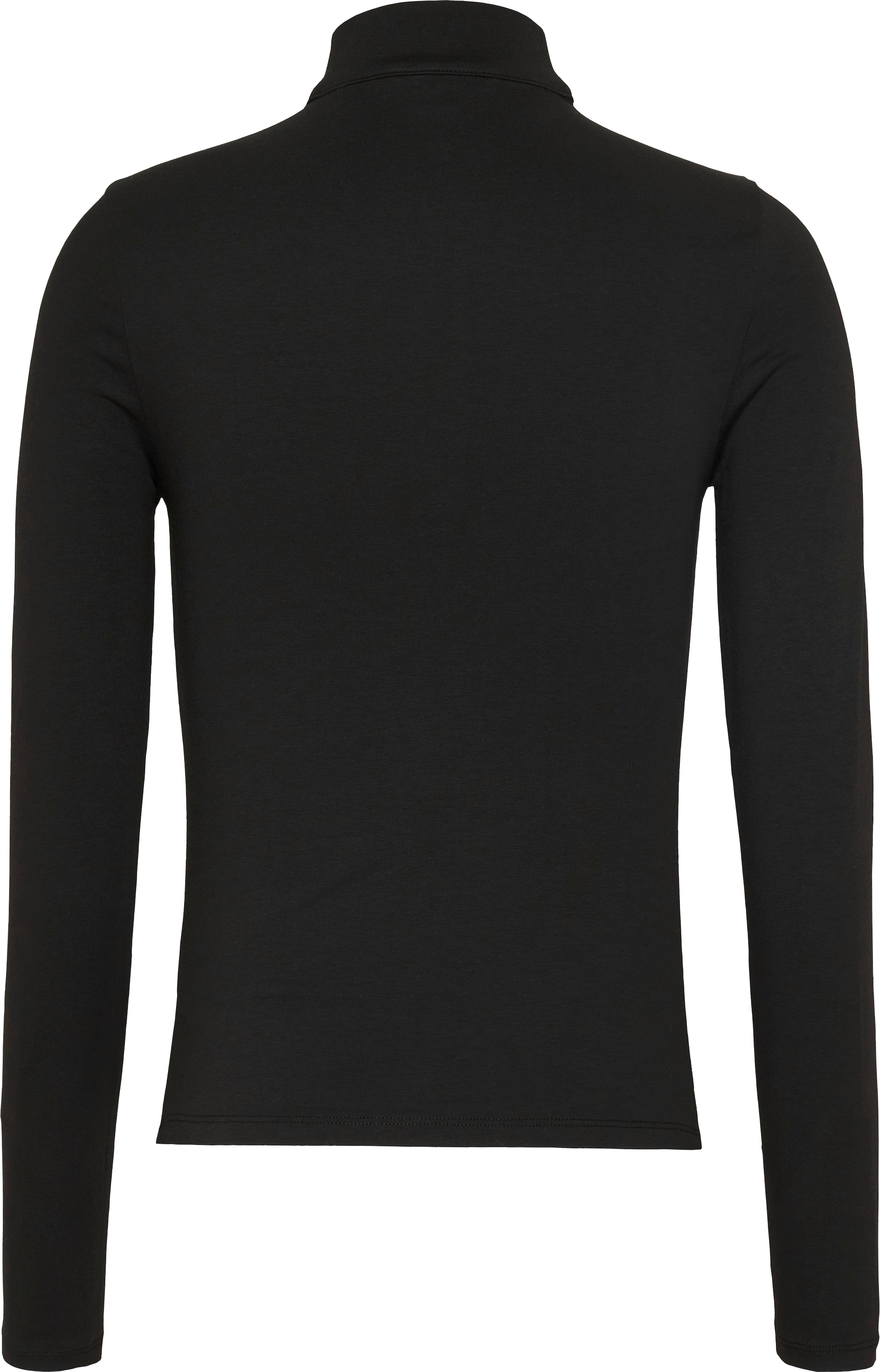 Tommy Jeans Langarmshirt »TJW XS BADGE 1/4 ZIP MOCKNECK LS«