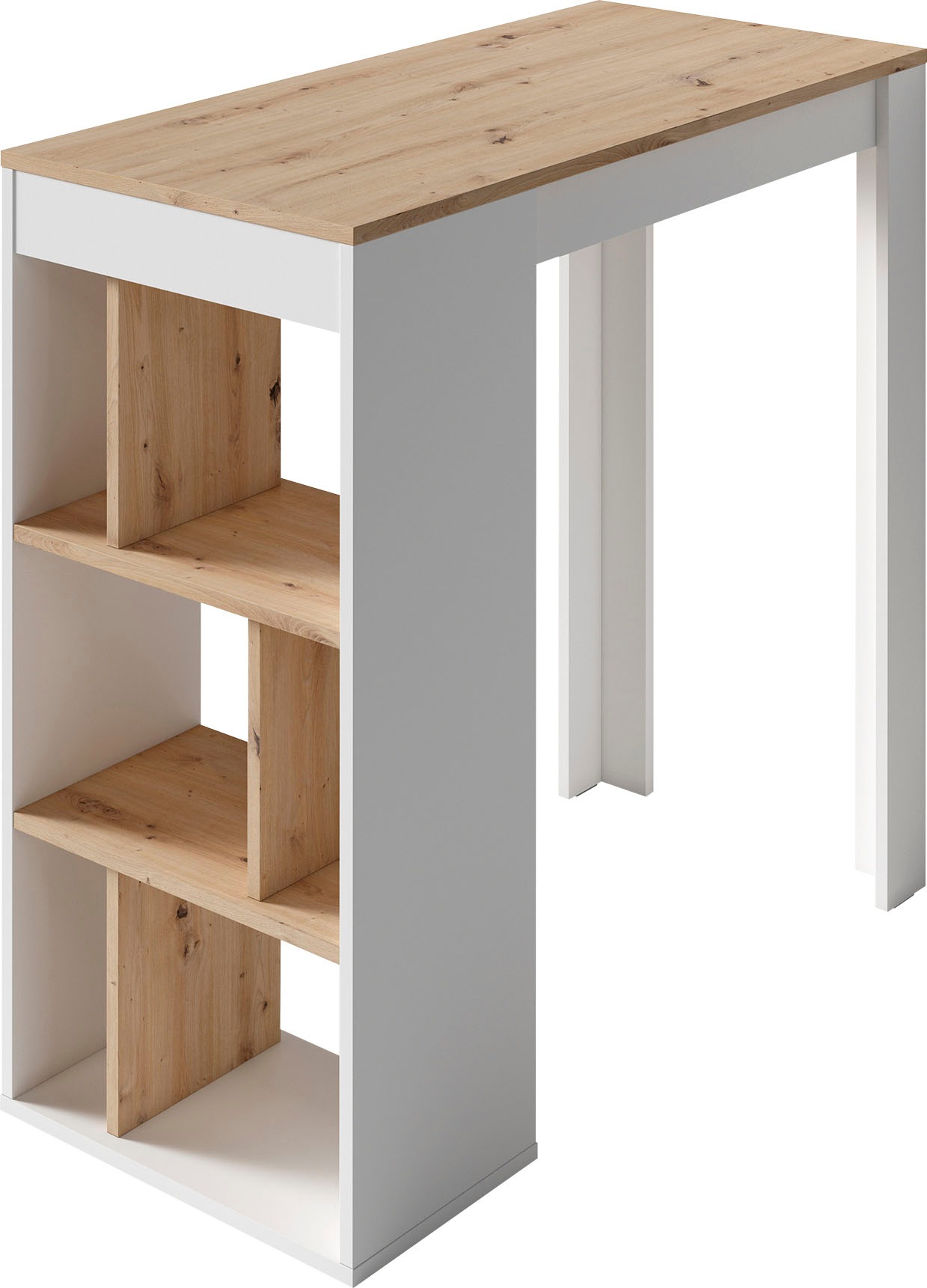 byLIVING Bartisch "Moby" Breite 110 cm, Regalfächer, in verschiedenen Ausführungen erhältlich