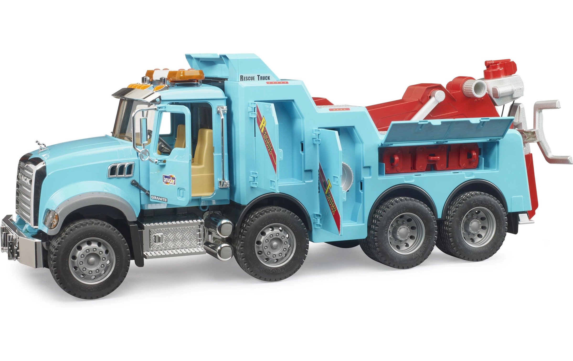 Bruder Spielzeug-Abschlepper "MACK Granite Abschlepp-LKW" Sandkastentauglich