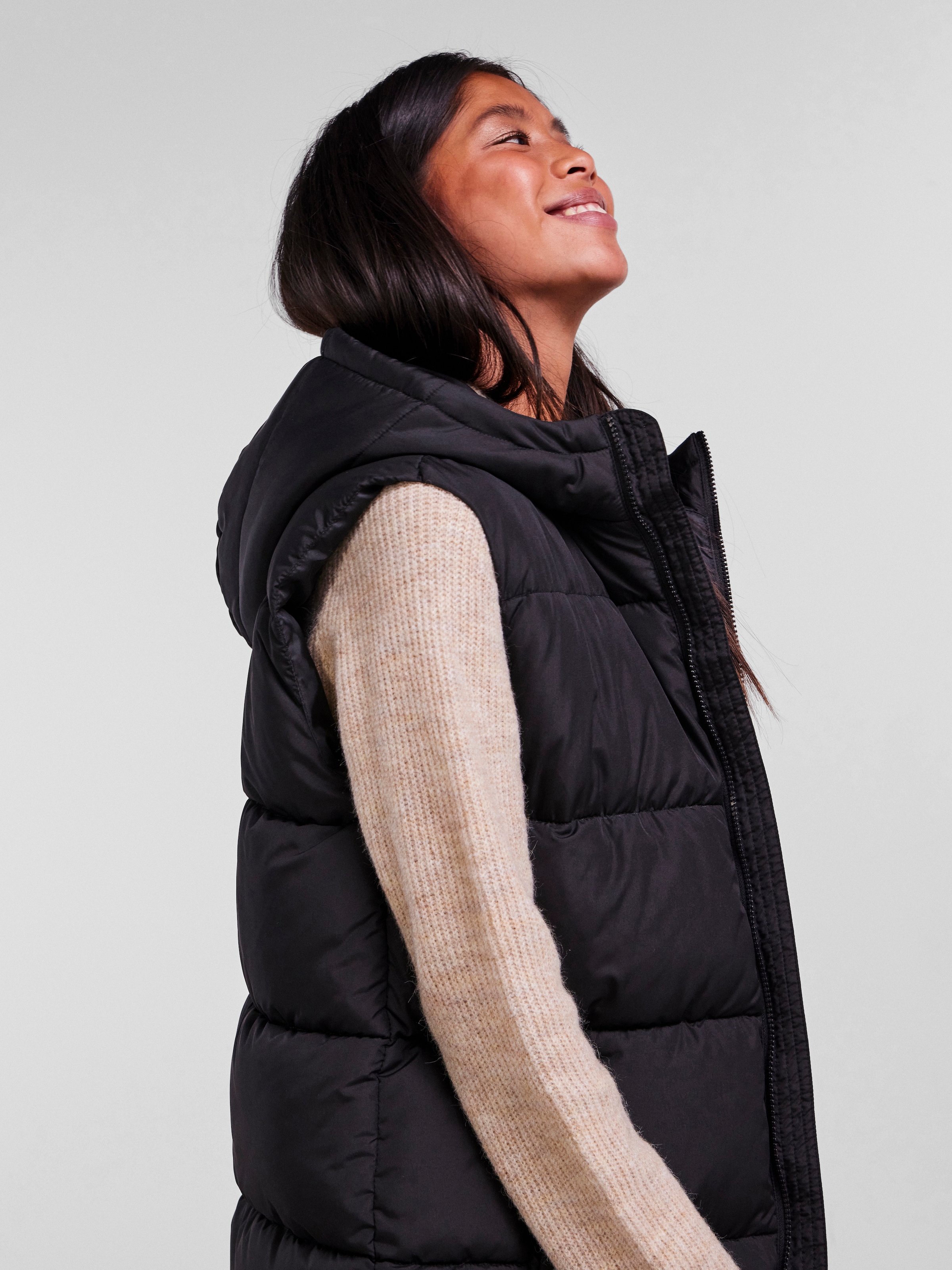 pieces Steppweste »PCBEE NEW LONG PUFFER VEST NOOS BC«