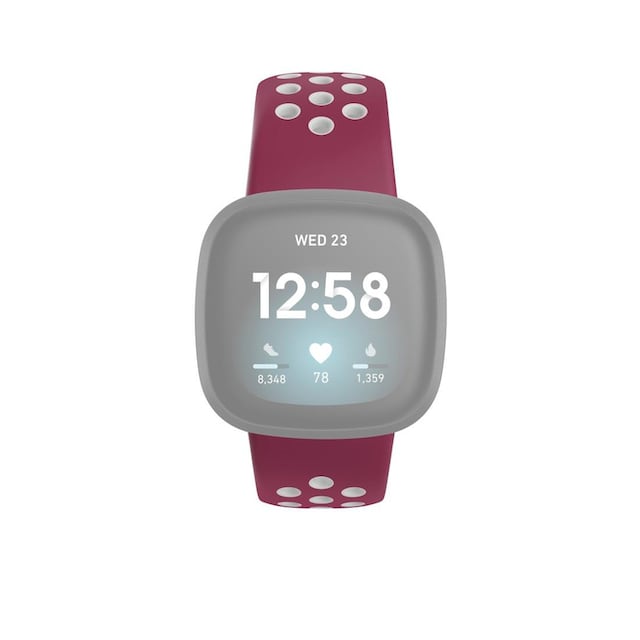 ✵ Hama Smartwatch-Armband »Ersatzarmband für Fitbit Versa 3/4/Sense (2),  Silikon, 22 cm/21 cm« günstig bestellen | Jelmoli-Versand