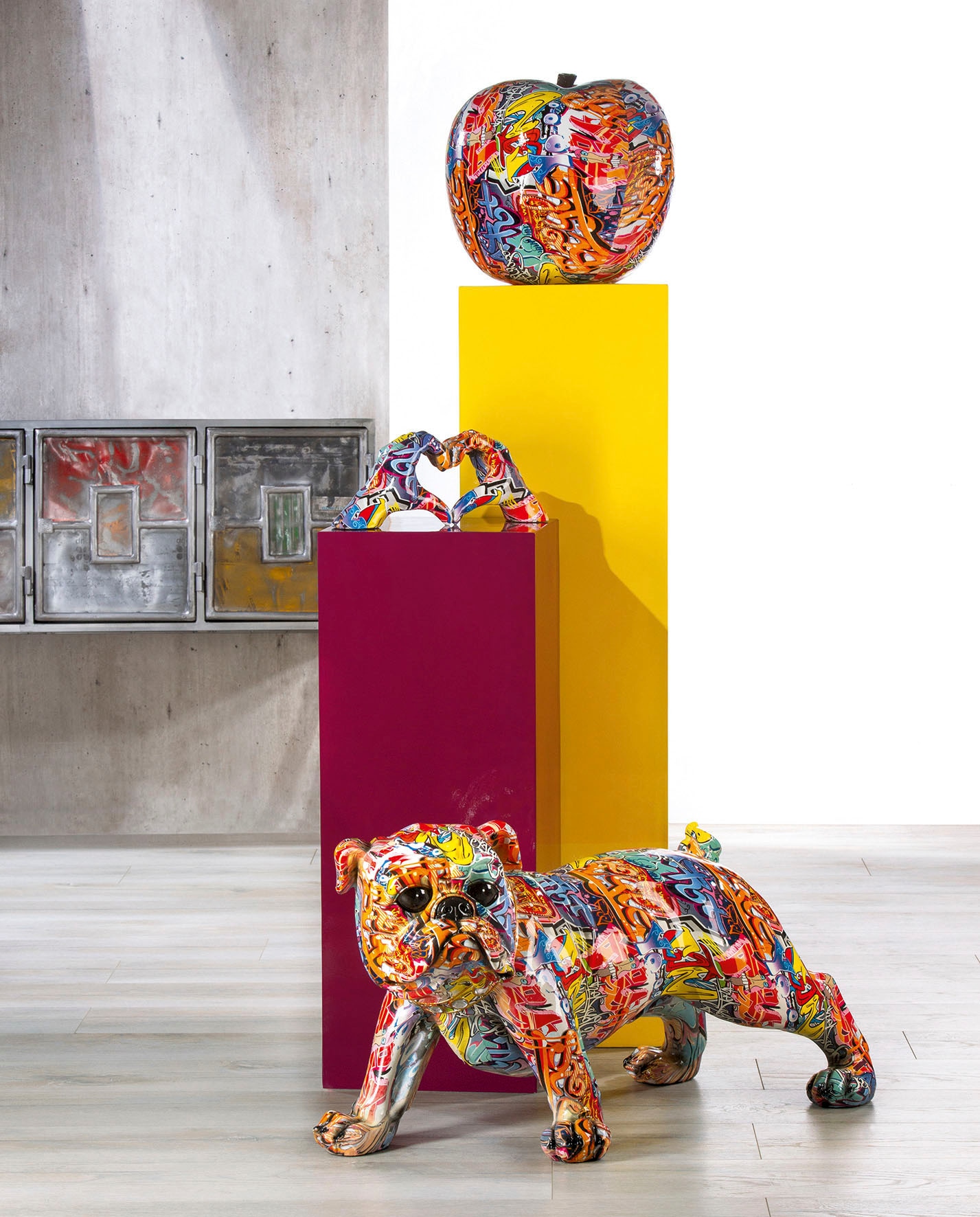 Casablanca by Gilde Tierfigur »Bulldogge XL Street Art«