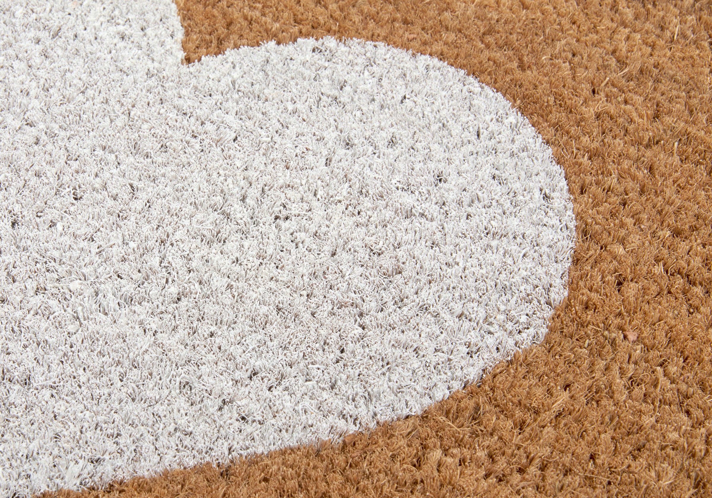 HANSE Home Fussmatte »Mix Mats Kokos Heart, Türmatte«, rechteckig, 15 mm Höhe, Kokos, Schmutzfangmatte, Outdoor, Rutschfest, Innen, Kokosmatte, Flur