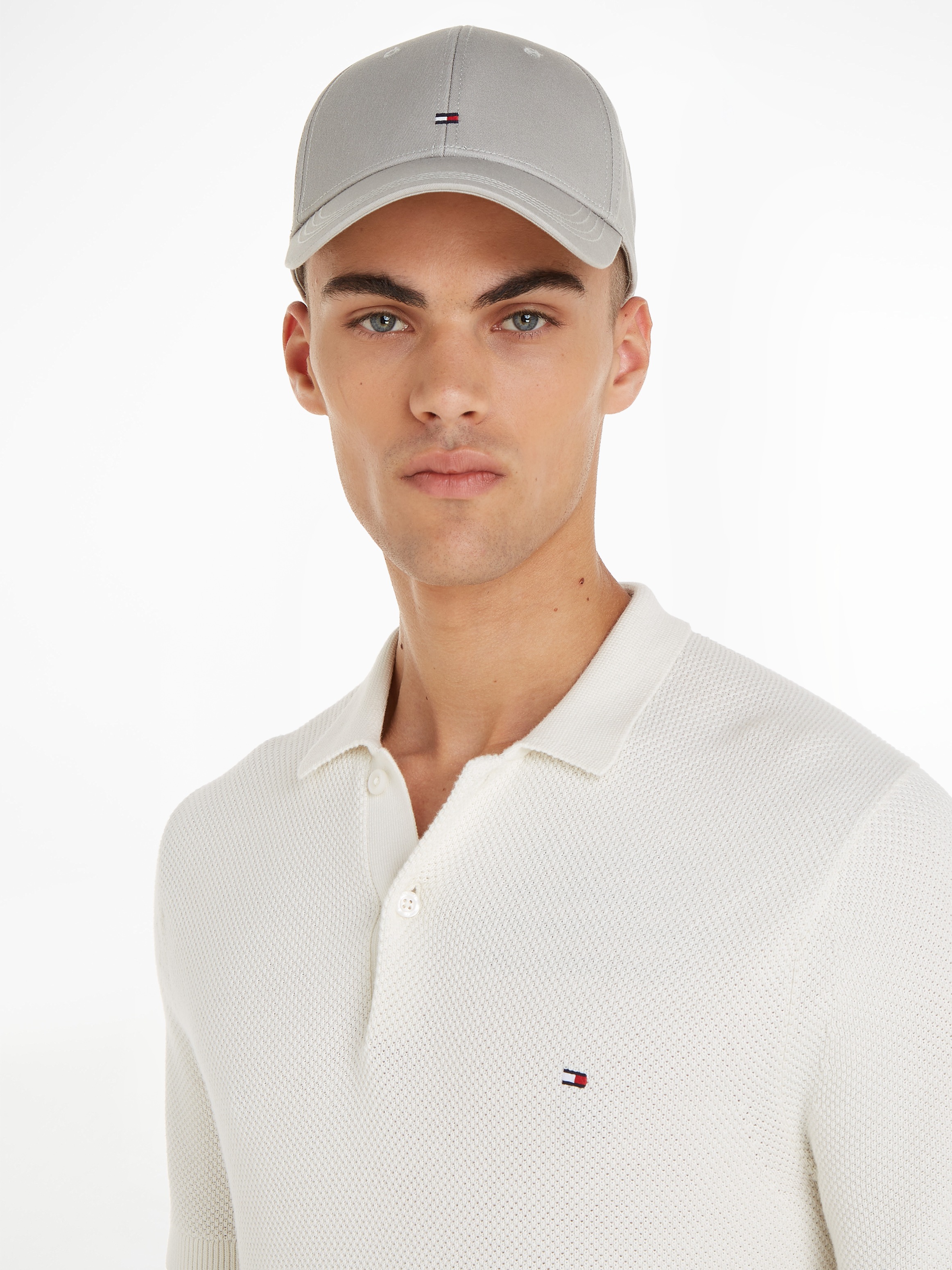 Tommy Hilfiger Baseball Cap »CLASSIC BB CAP«, Verstellbarer Riemen mit Logo-Schnalle, One Size