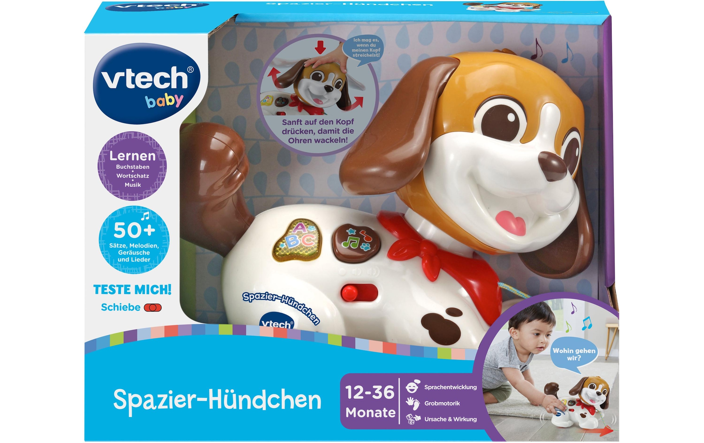 Vtech® Lernspielzeug »Spazier-Hündchen -DE-«