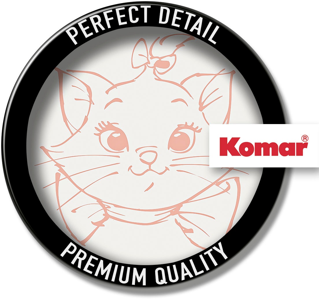 Komar Wandbild »Majestic Marie«, (1 St.), Deutsches Premium-Poster Fotopapier mit seidenmatter Oberfläche und hoher Lichtbeständigkeit. Für fotorealistische Drucke mit gestochen scharfen Details und hervorragender Farbbrillanz.
