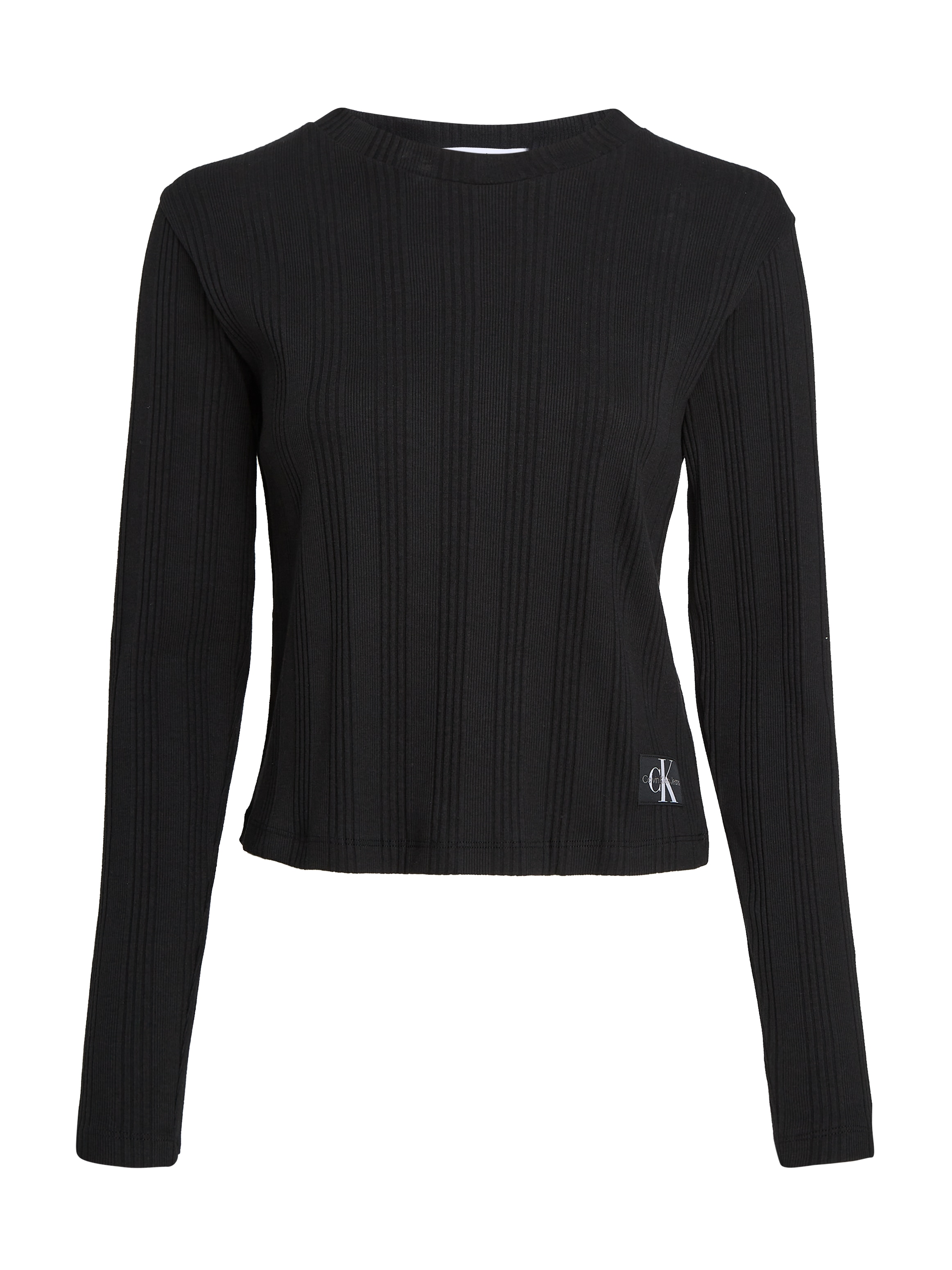 Calvin Klein Jeans Langarmshirt RIB BABY kaufen TEE | SLEEVE« »BADGE online LONG Jelmoli-Versand