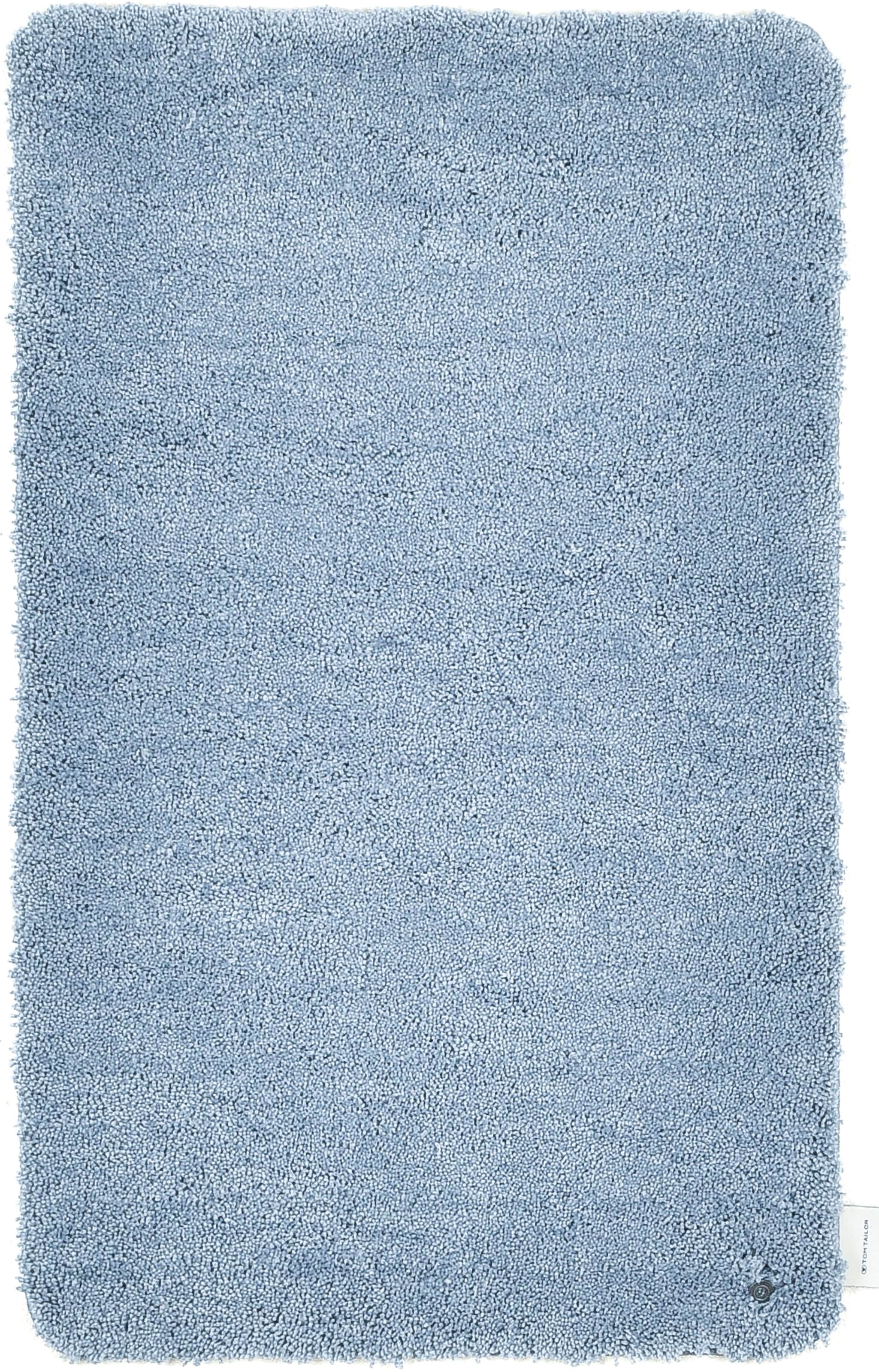 TOM TAILOR HOME Badematte »Cozy Bath UNI«, rutschhemmend beschichtet, fussbodenheizungsgeeignet, Badteppich, Uni Farben, rechteckig, rund und oval erhältlich