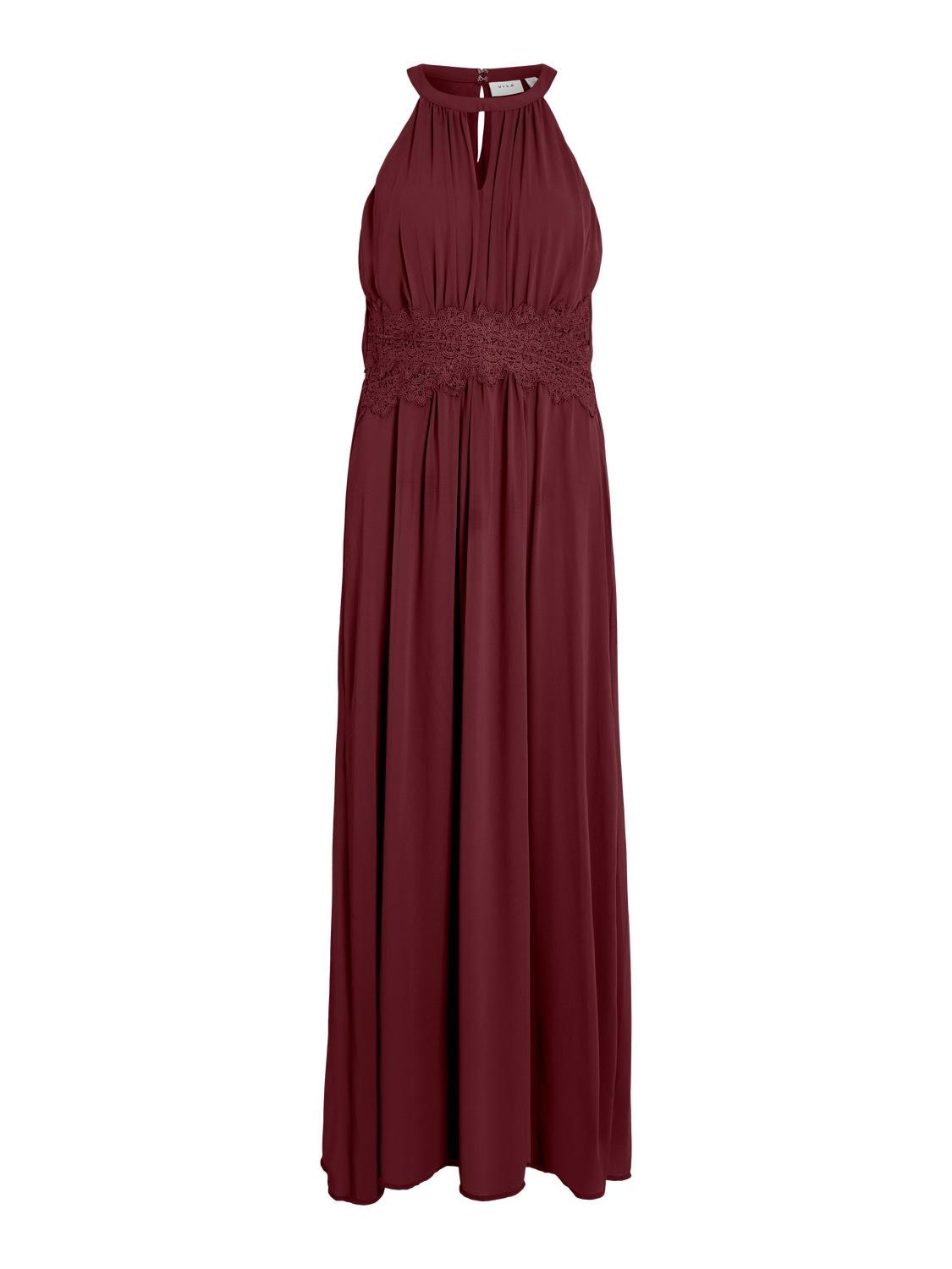 Vila Maxikleid »VIMILINA HALTERNECK MAXI DRESS - NOOS«