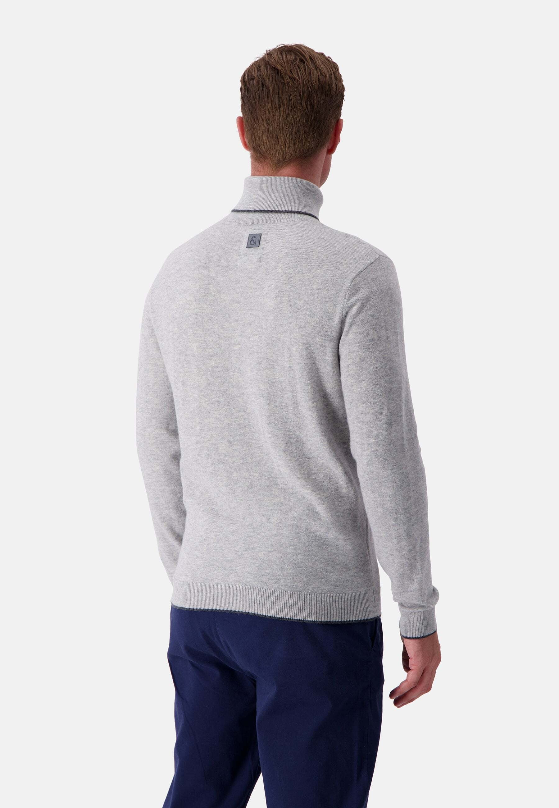 colours & sons Strickpullover »colours & sons Pullover Turtleneck Merino Blend«