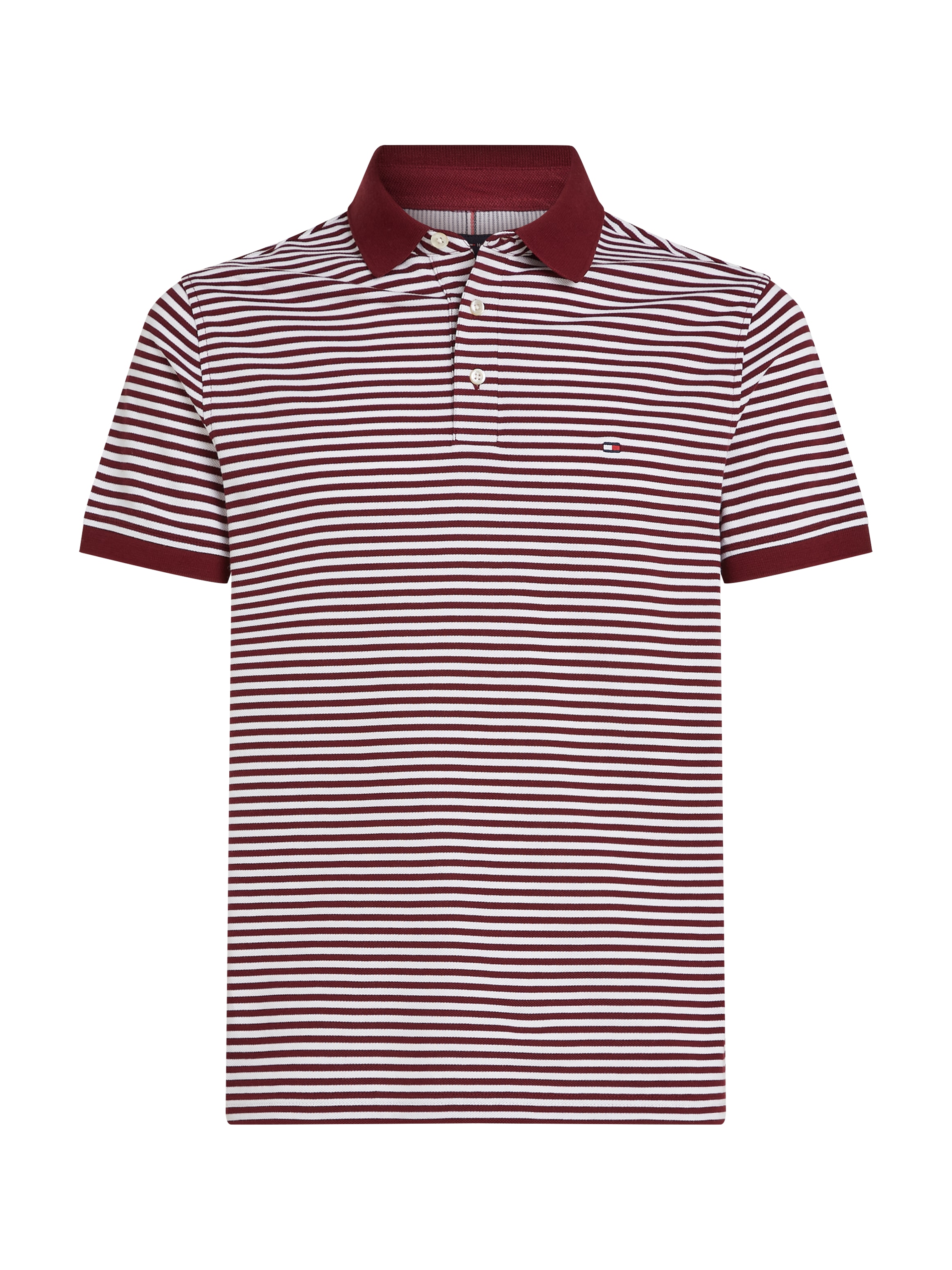 Tommy Hilfiger Poloshirt »1985 SLIM POLO«, aus leicht strukturiertem Piqué-Material