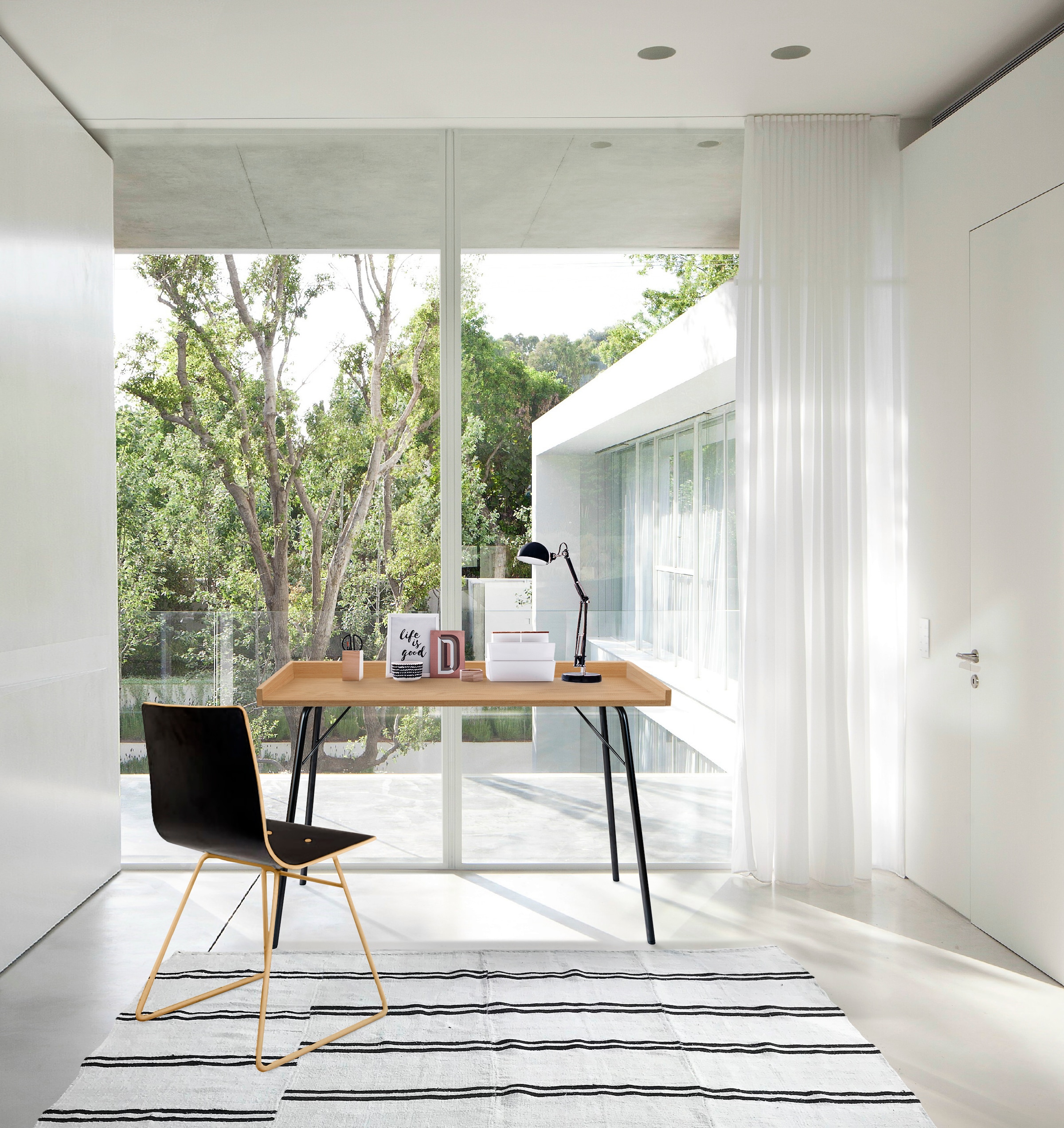 Woodman Schreibtisch »Rayburn«, im schlichten skandinavischen Design, FSC®-zertifiziert