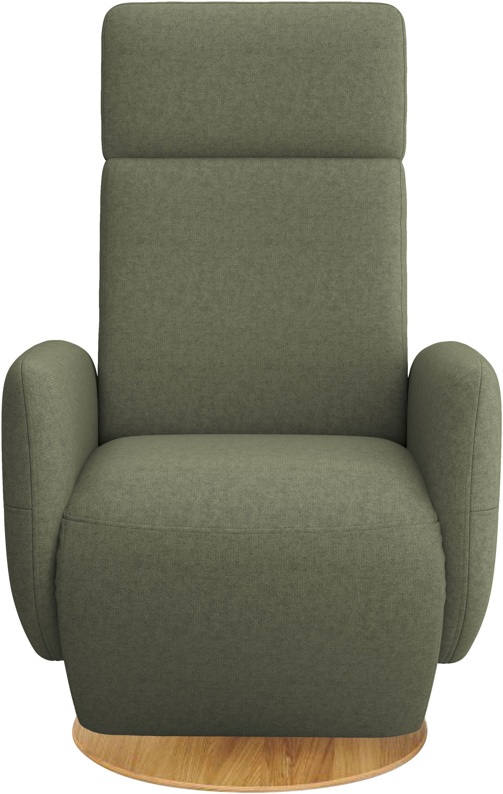 OTTO home TV-Sessel "Rochelle, inkl. Kopfteilverstellung & 360 Drehfunktion" 1 Stk. tlg. TV-Sessel mit Drehfunktion 360 Grad