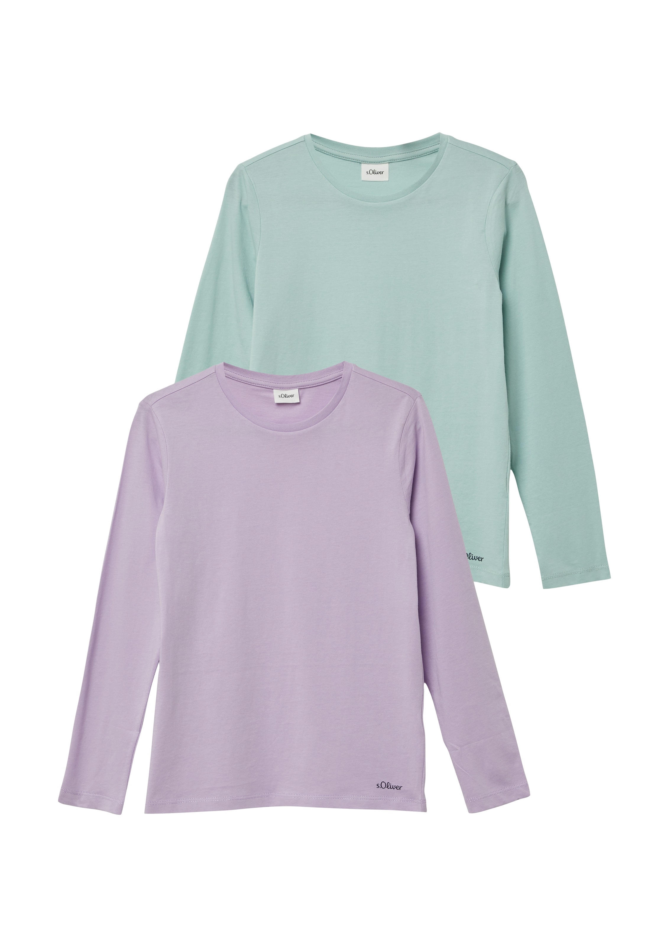 s.Oliver Junior T-Shirt 2 Stk. 2er Pack, Unisex