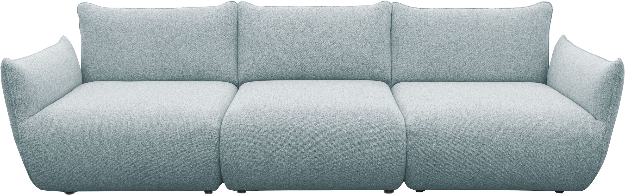 DOMO collection Big-Sofa »Bristol in 2 Breiten, Taschenfederkern für hohen Sitzkomfort«, Breite 276cm. Pflegeleichter Strukturstoff