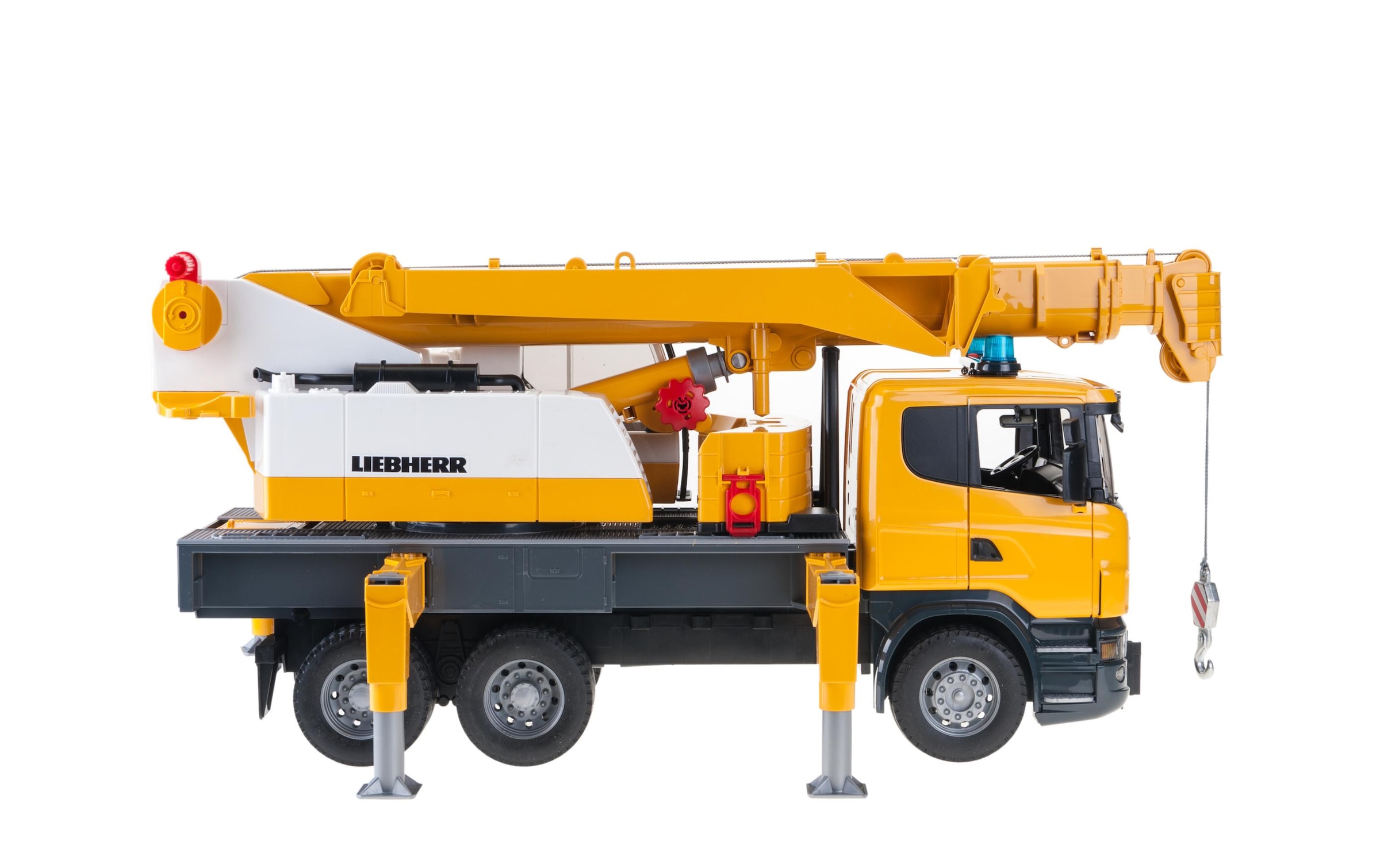 Bruder® Spielzeug-Krankenwagen »Scania R-Serie Kran-LKW«