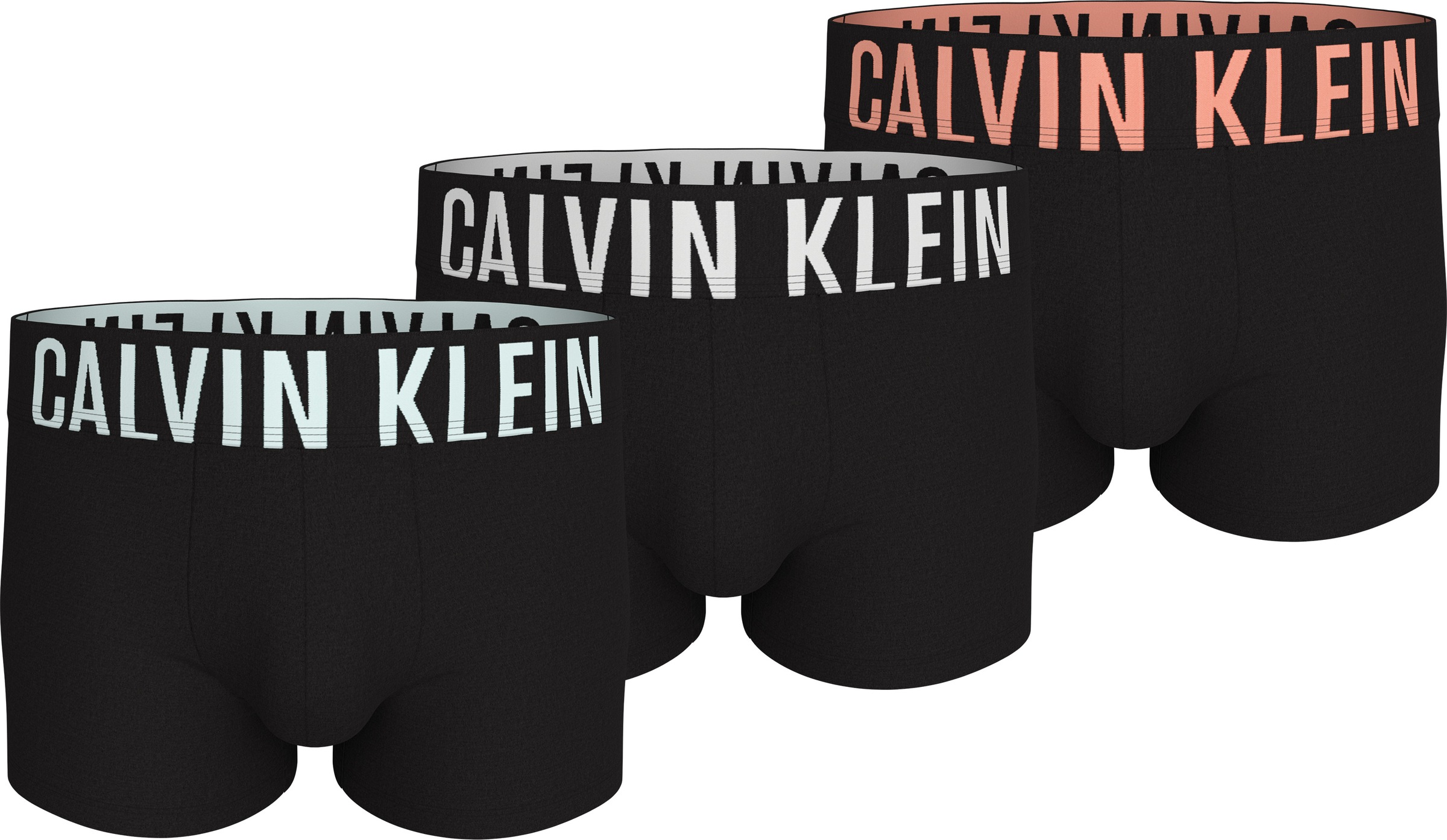 Calvin Klein Underwear Trunk »TRUNK 3PK« Packung, 3er, 3 Stk. mit Logo-Stretchbund
