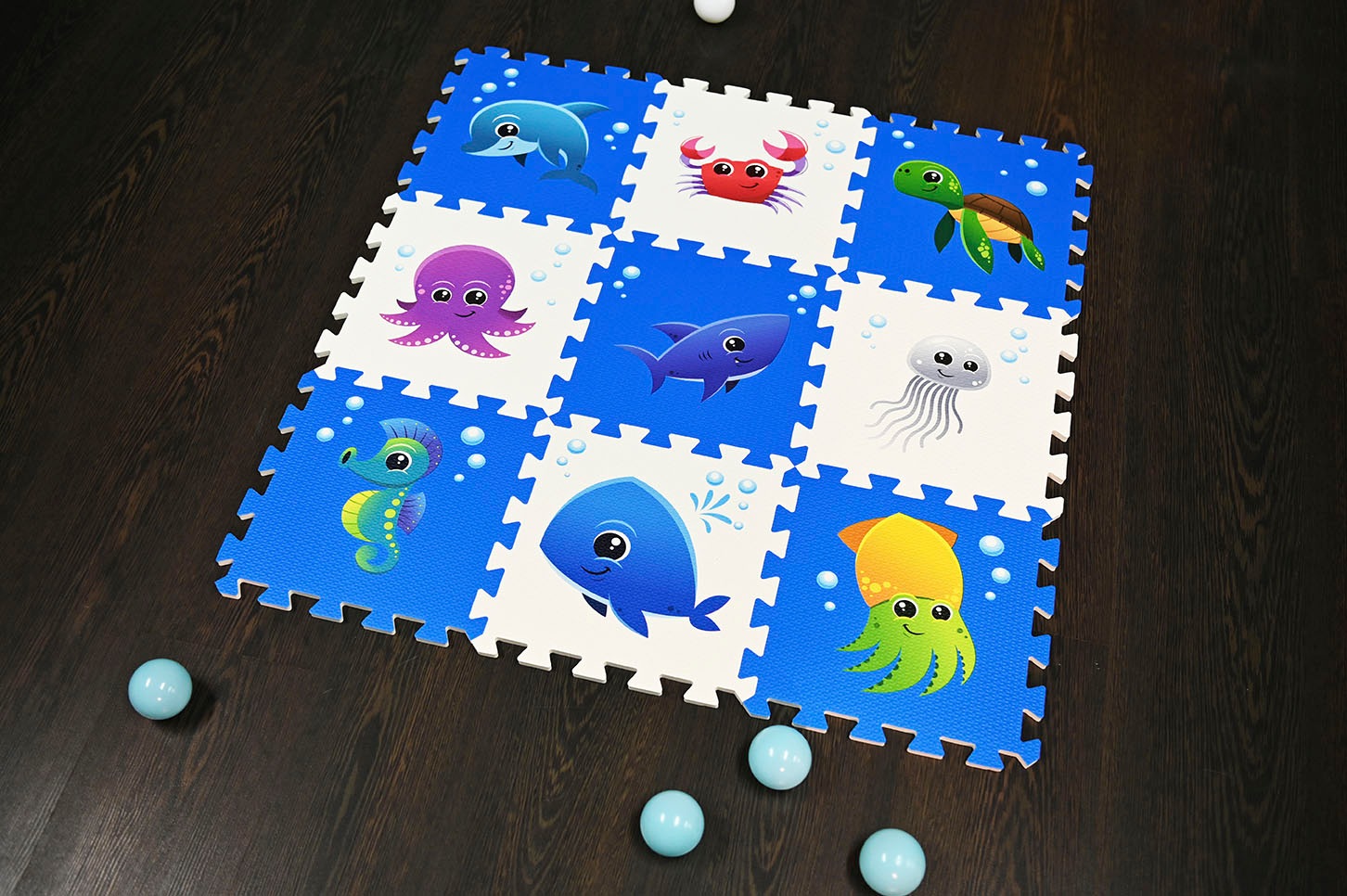 Knorrtoys® Puzzle »Meereswelt«, Puzzlematte, Bodenpuzzle