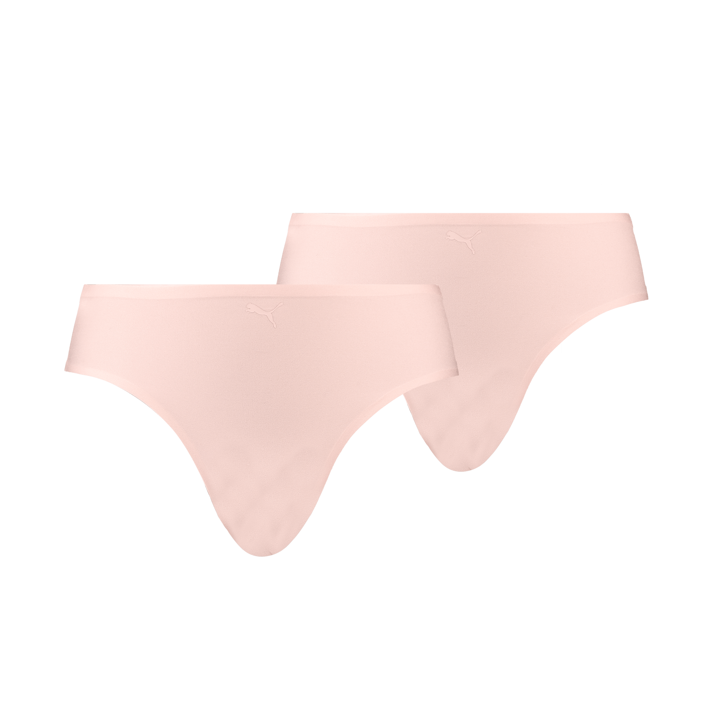 PUMA Bikinislip »PUMA WOMEN ONE SIZE BRIEF 2P HANG« 2er Pack, Mit nahtlosen Kanten, Einheitsgrösse