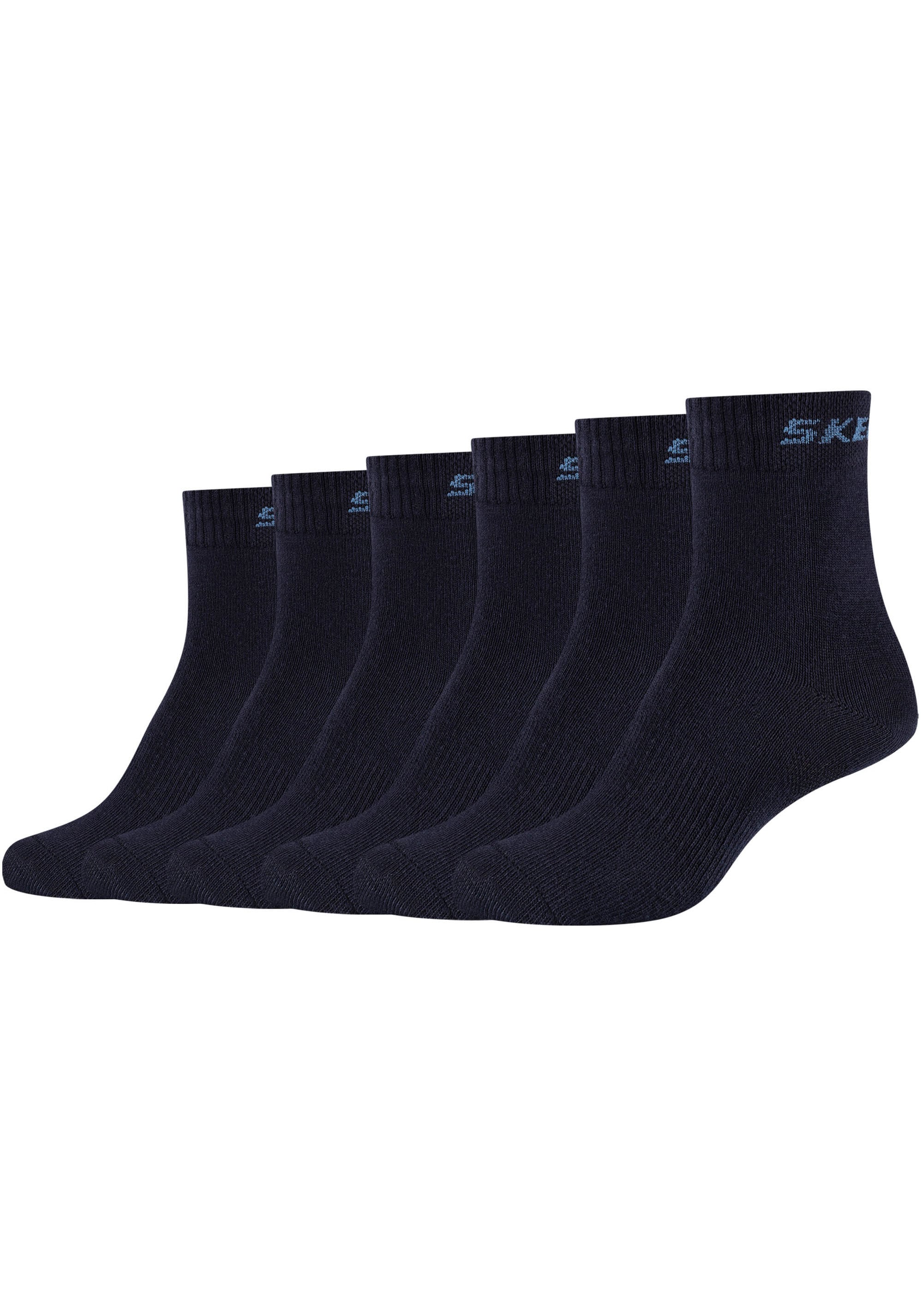 Socken, (Packung, 6 Paar), Mittelfussunterstützung gibt Stabilität