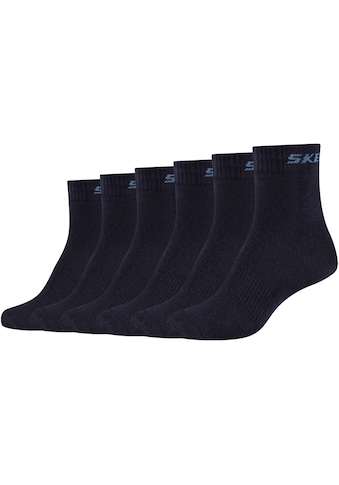 Socken, (Packung, 6 Paar), Mittelfussunterstützung gibt Stabilität