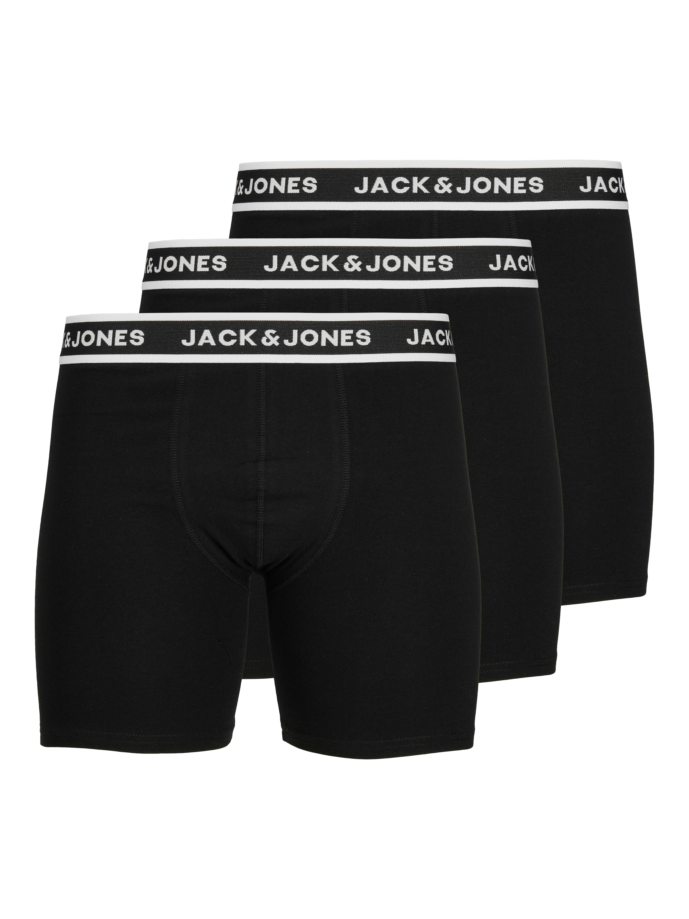 Jack & Jones PlusSize Boxershorts »JACSOLID BOXER BRIEFS 3 PACK PLS NOOS« Packung, 3 Stk.