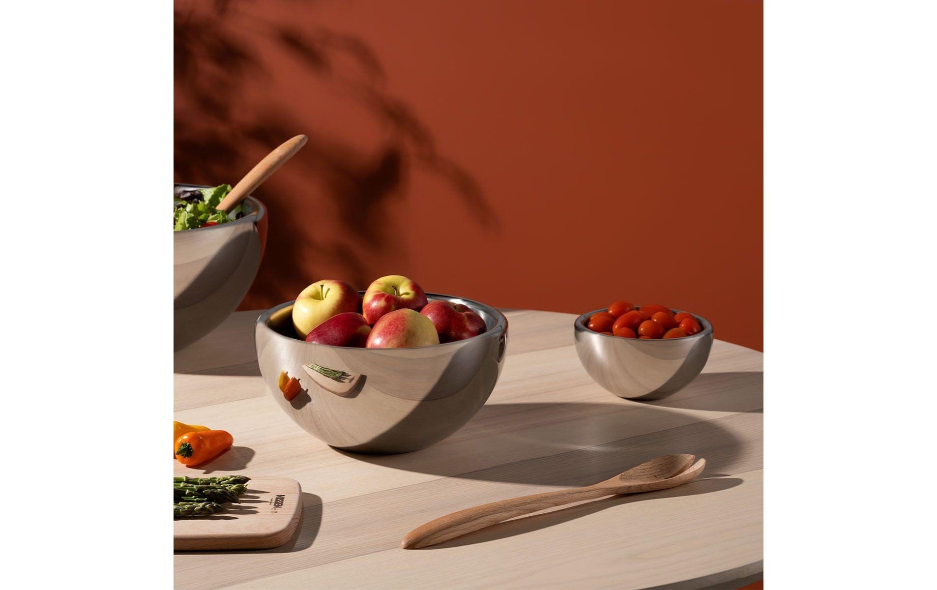 Bodum Salatschüssel »Set Midora 3-teilig 0.6/0.3/0.65 l«, aus Edelstahl
