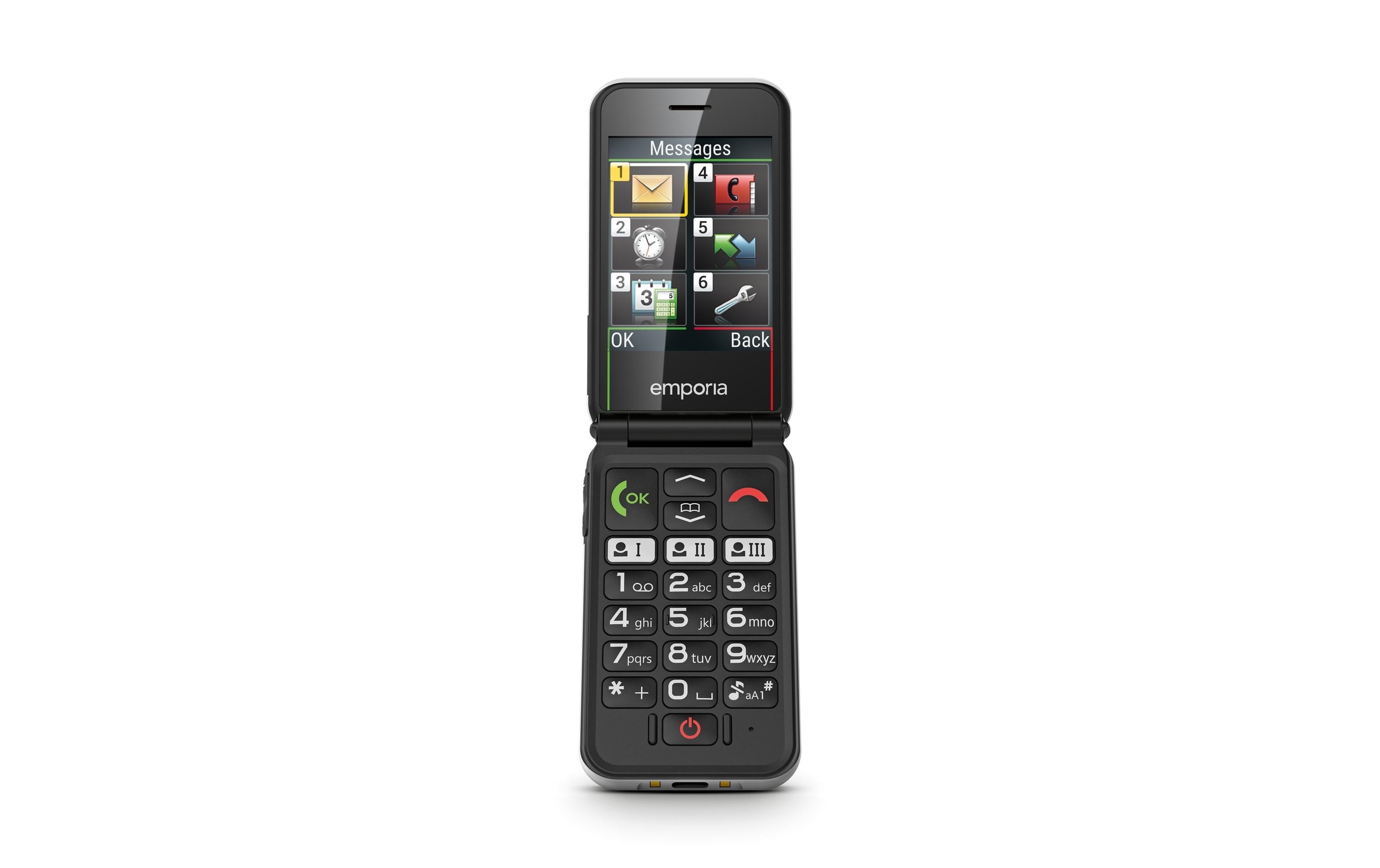 Emporia Smartphone »SIMPLICITYglam V227«, Weiss