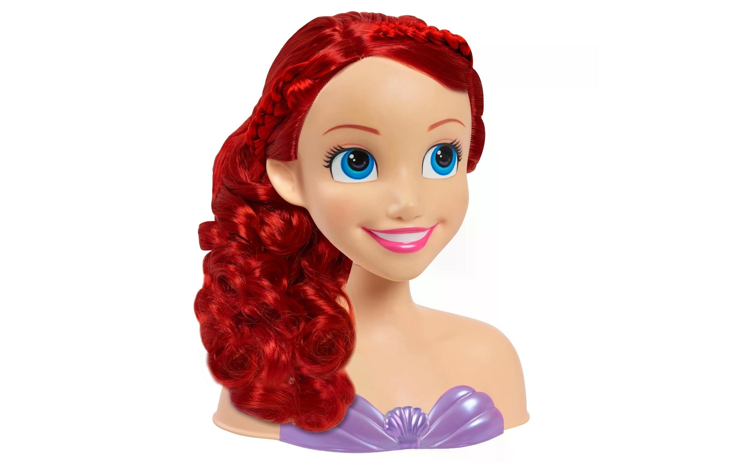 Disney Princess Spielzeug-Frisierkoffer »Beauty Disney Princess – Ariel Styling Head klein / 20 cm«