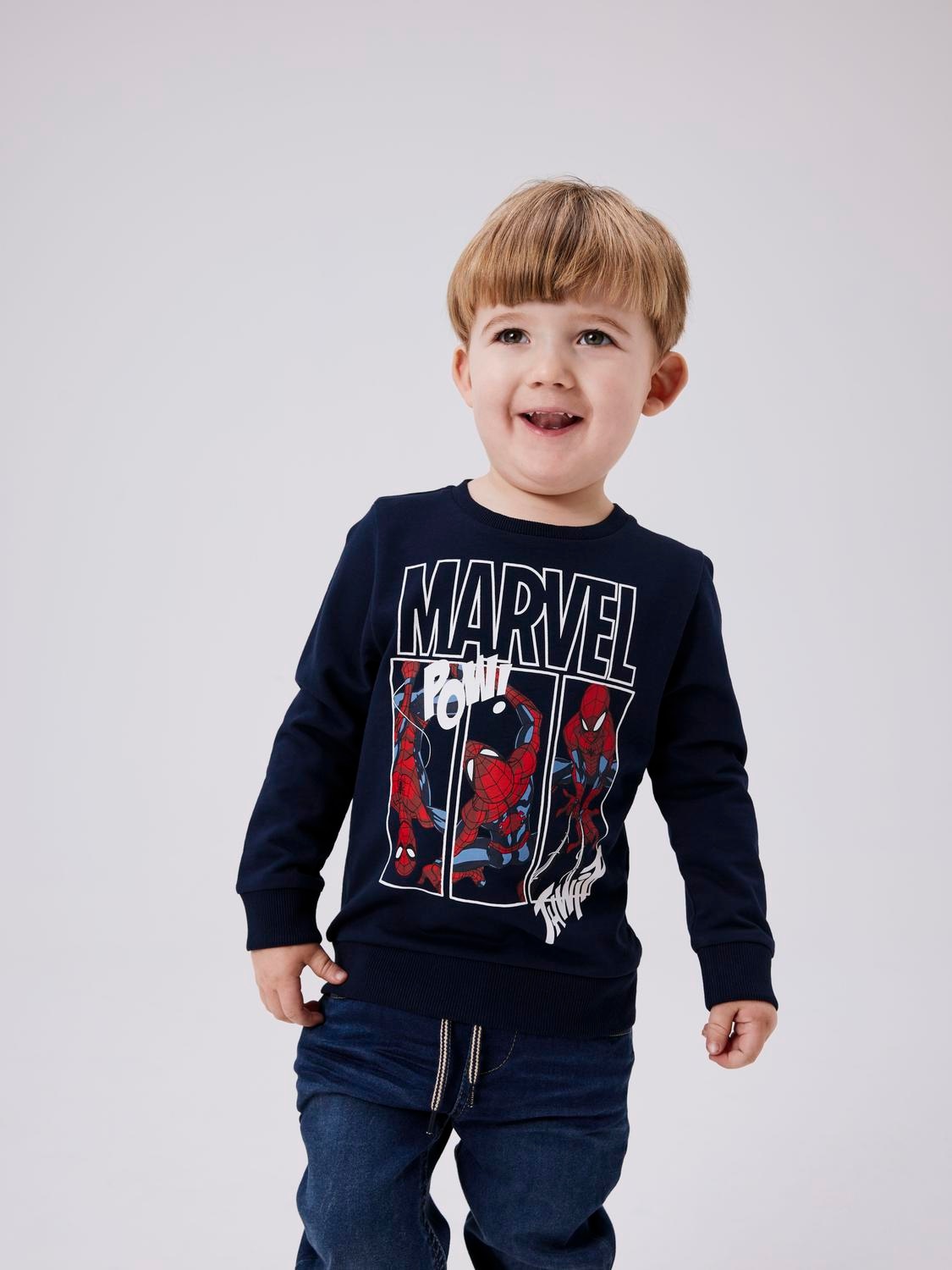 Name It Sweatshirt »NMMJESSIE SPIDERMAN SWEAT UNB NOOS MAR«, mit coolem Spiderman Print