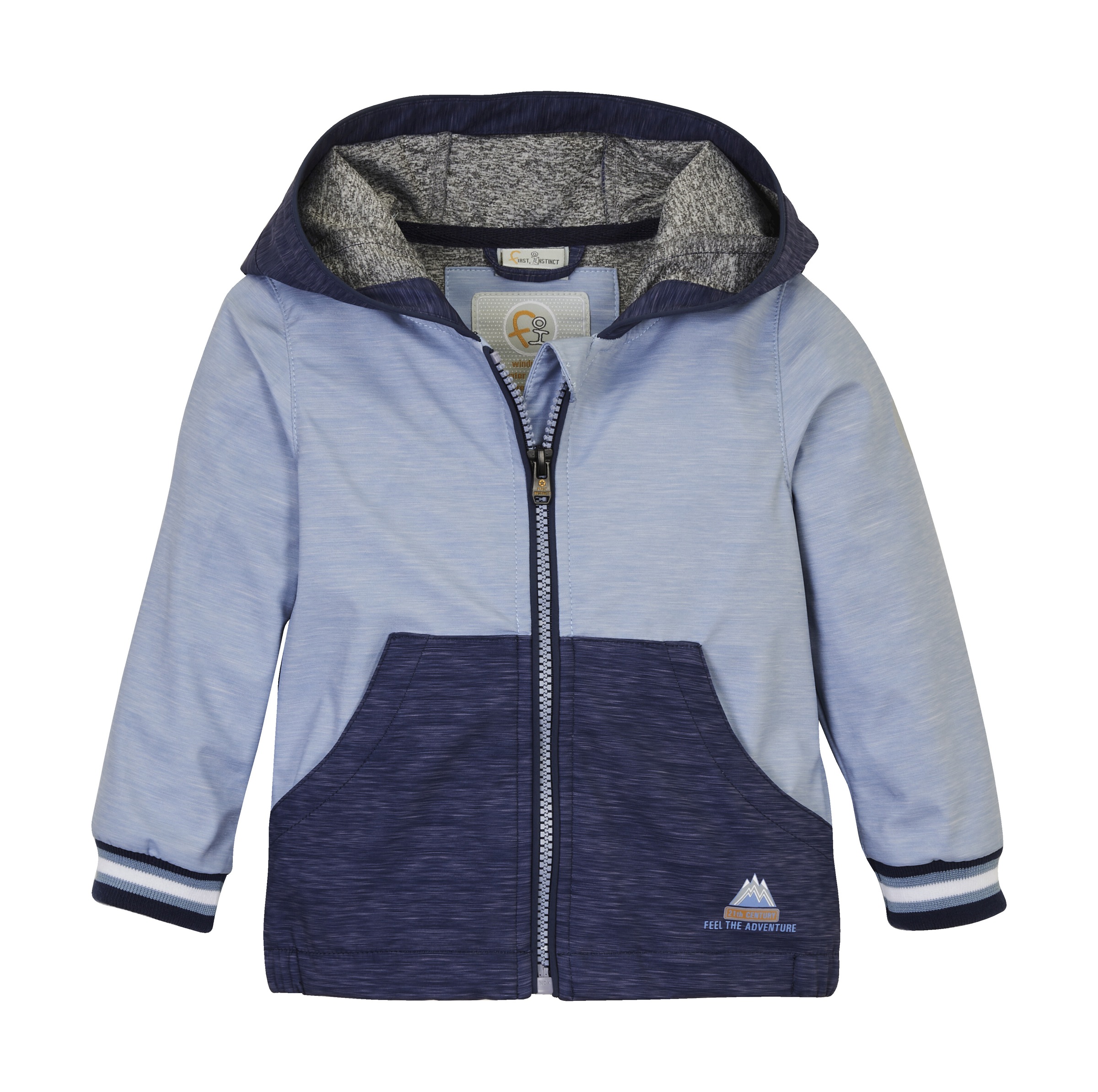 firstinstinct by killtec Niños Chaqueta polar sherpa/chaqueta de entretiempo FIOW 3 MNS FLC JCKT, light denim, 86, 39951-000