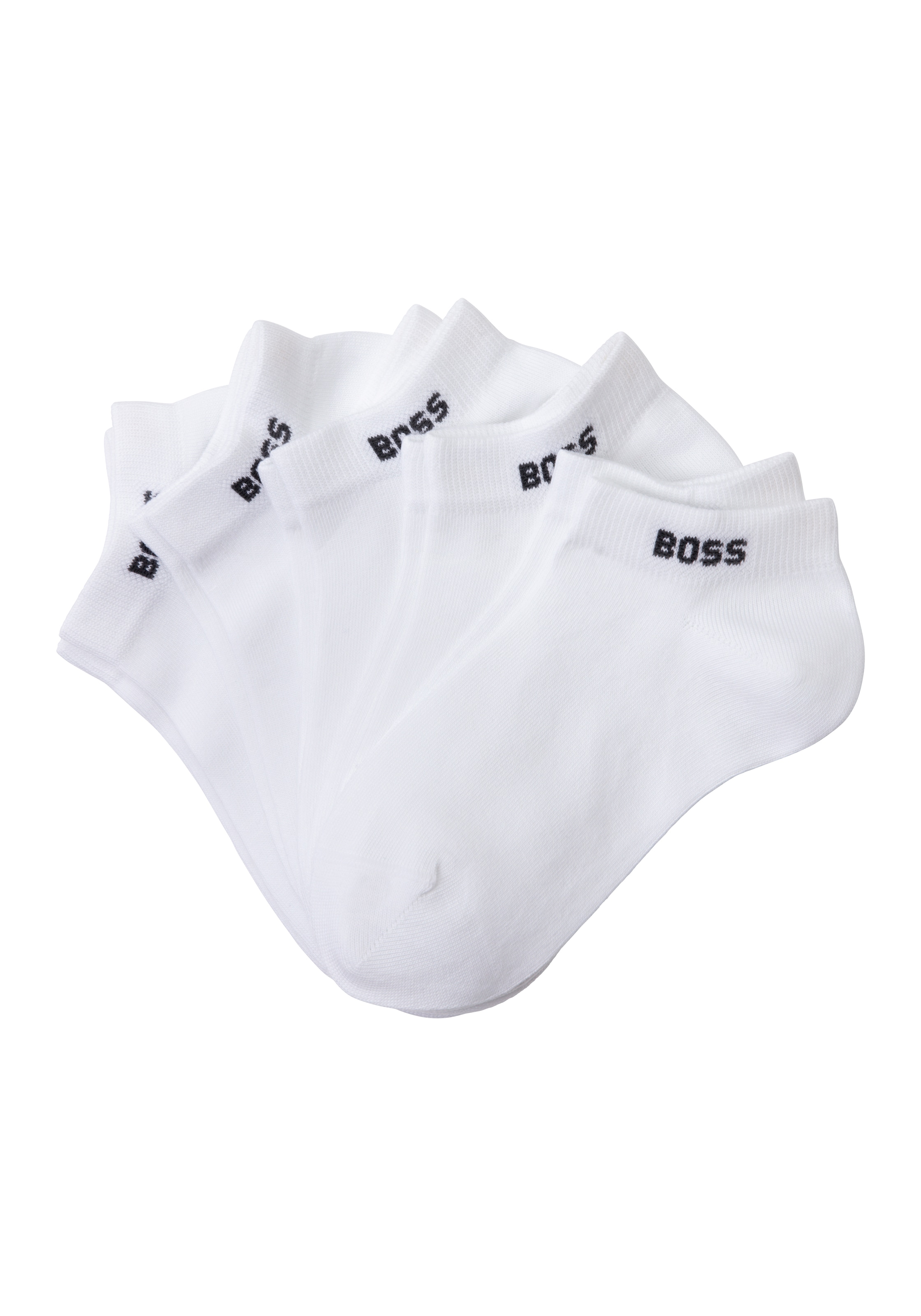 BOSS Sneakersocken »5P AS Logo CC W«, (Packung, 5 Paar, 5er), mit BOSS-Logoschriftzug