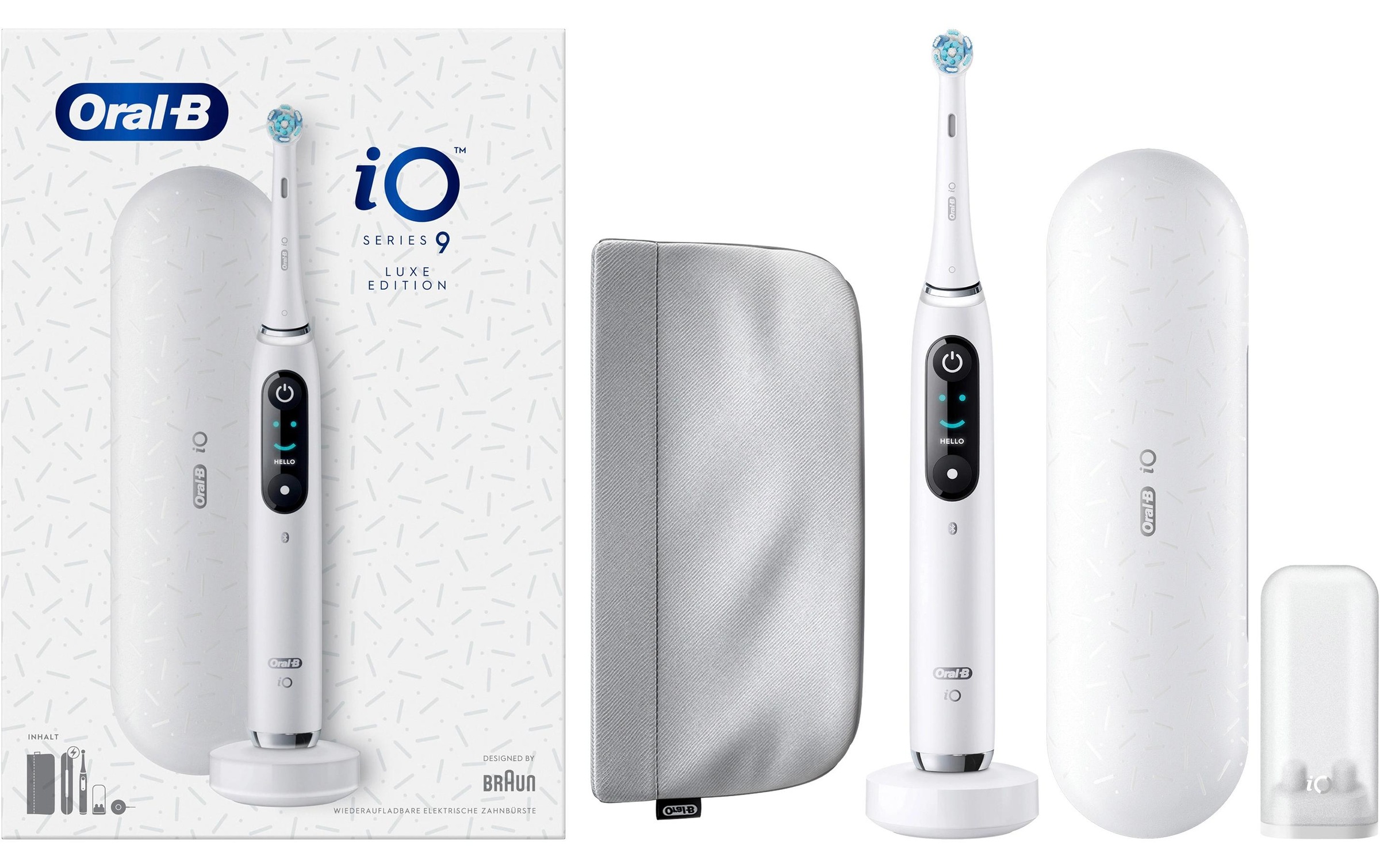 Oral-B Elektrische Zahnbürste »iO Series9 White Alabaster«