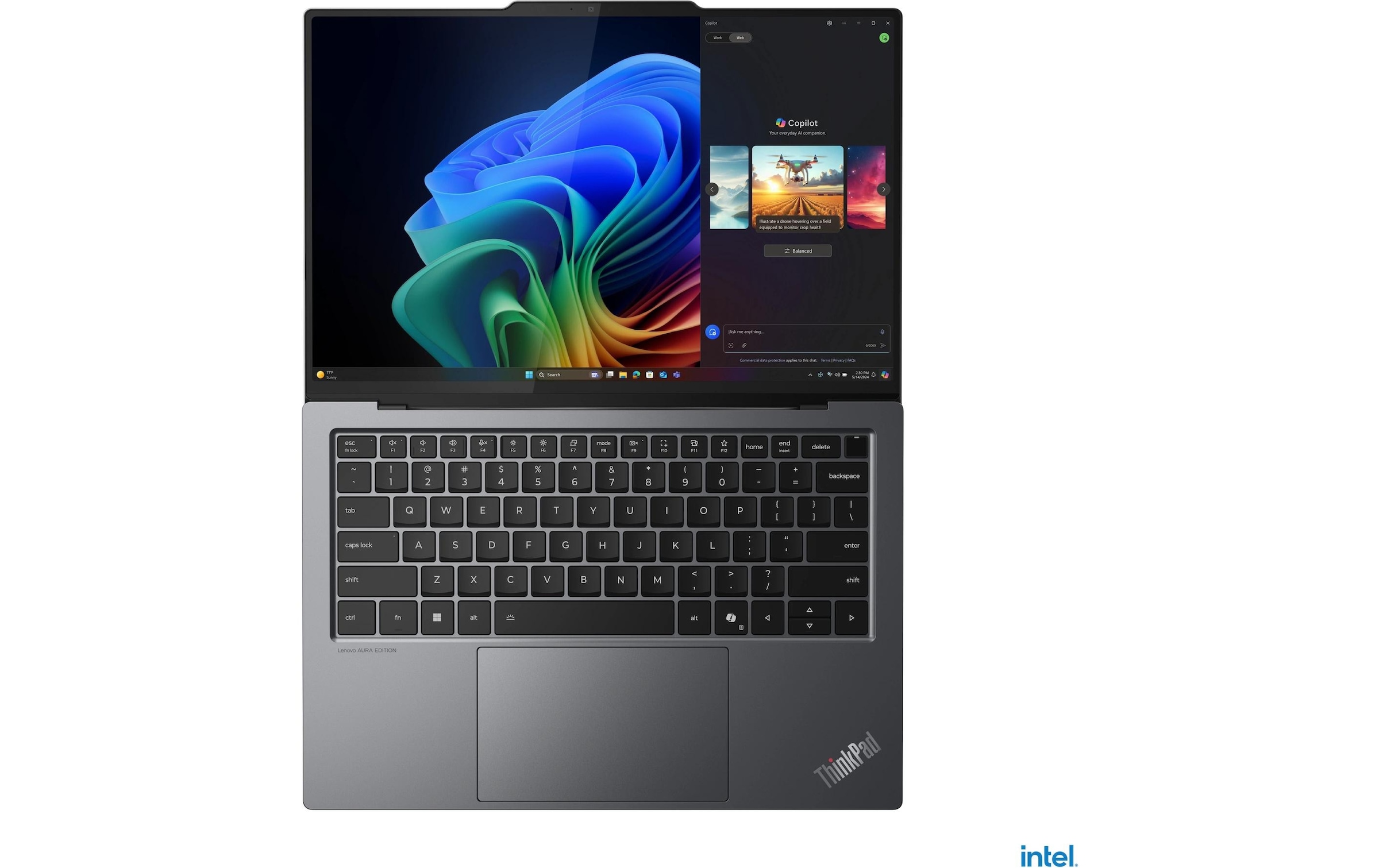 Lenovo Business-Notebook »ThinkPad X9-14 Gen. 1 (Intel)«, 35,42 cm, / 14 Zoll, Intel, Core Ultra 7, ARC, 1000 GB SSD